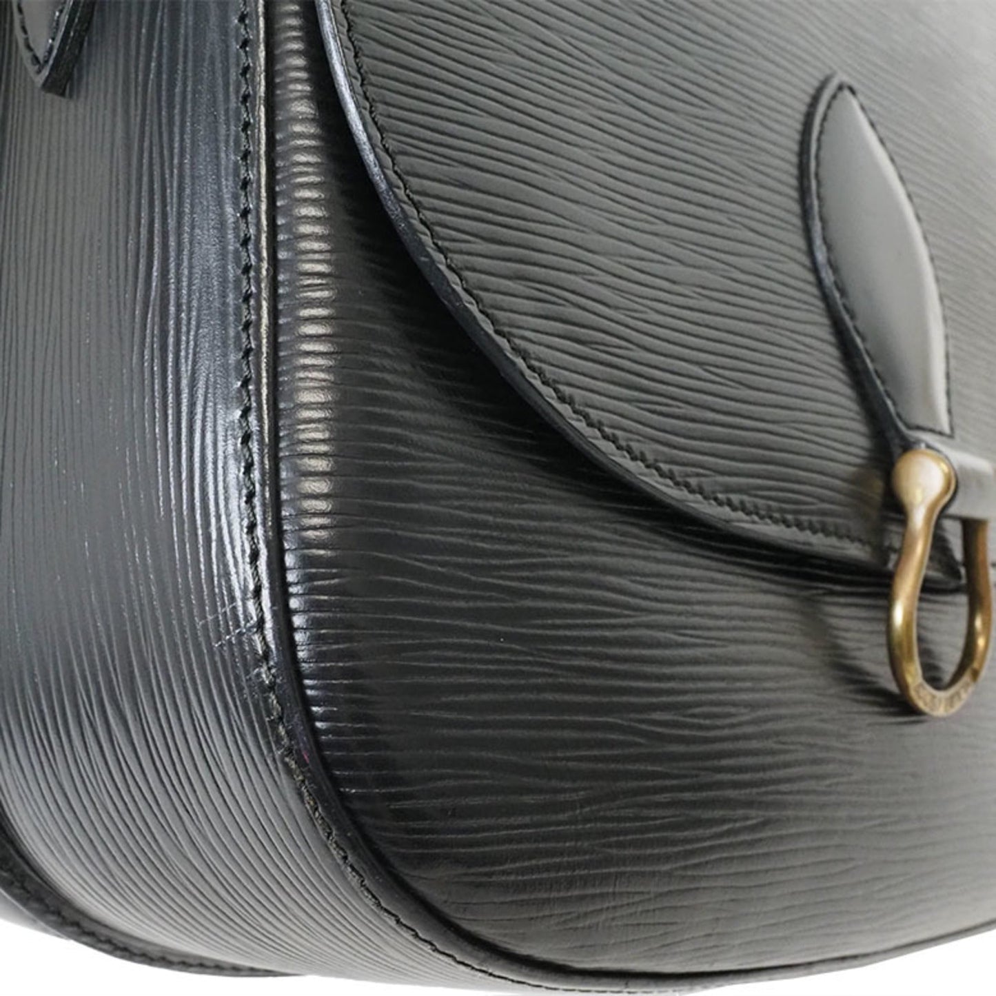 Louis Vuitton Black Epi Leather Pochette Shoulder Bag