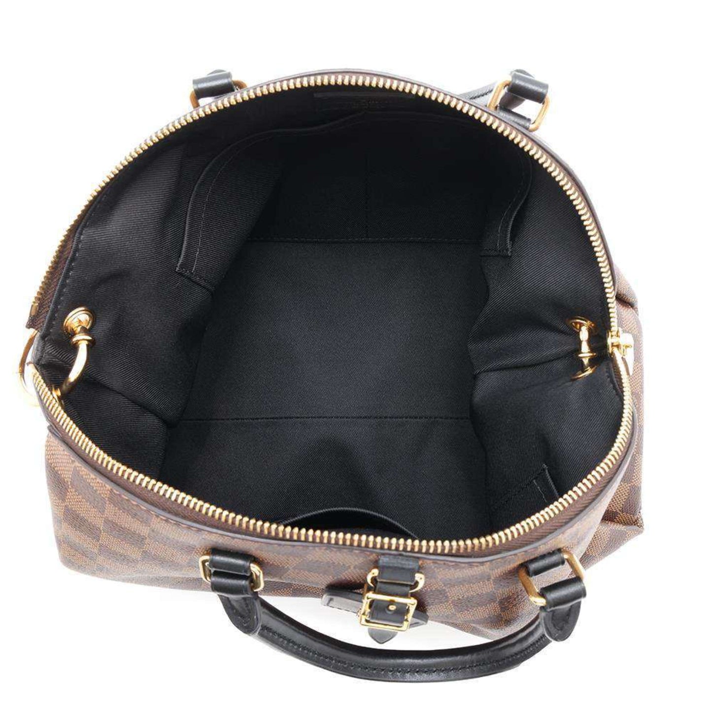 Louis Vuitton Black Damier Canvas Ebene Noir Damier Canvas Shoulder Bag Tote Bag