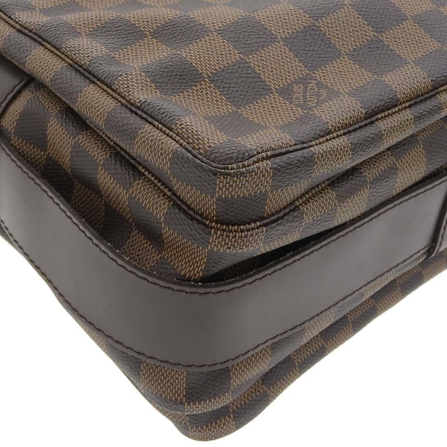 Louis Vuitton Damier Canvas Ebene Damier Canvas Shoulder Bag
