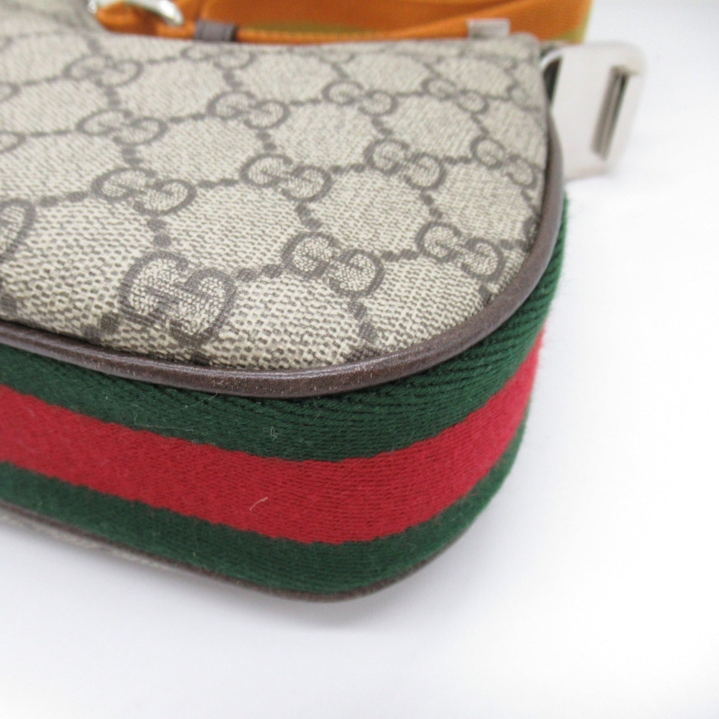 Gucci Beige Brown Gg Canvas Shoulder Bag