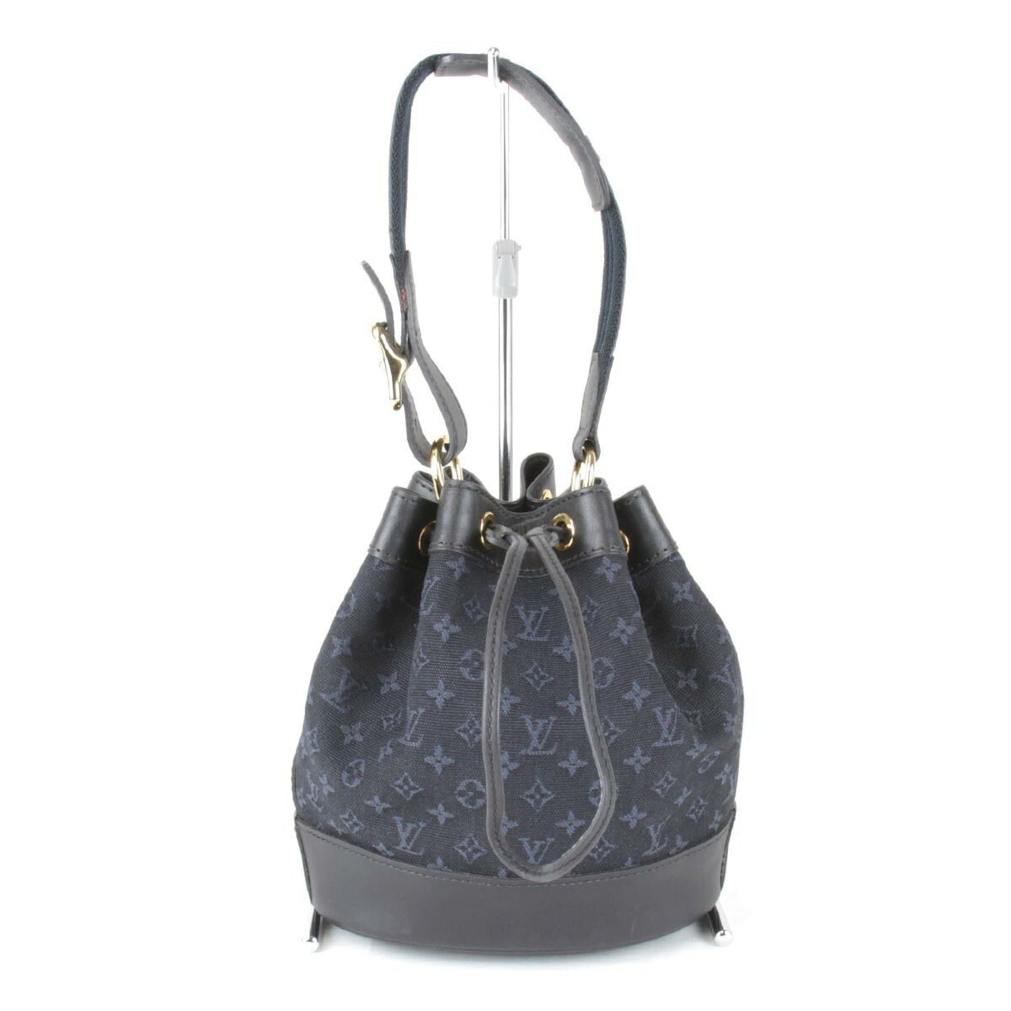 Louis Vuitton Navy Monogram Canvas Shoulder Bag ()