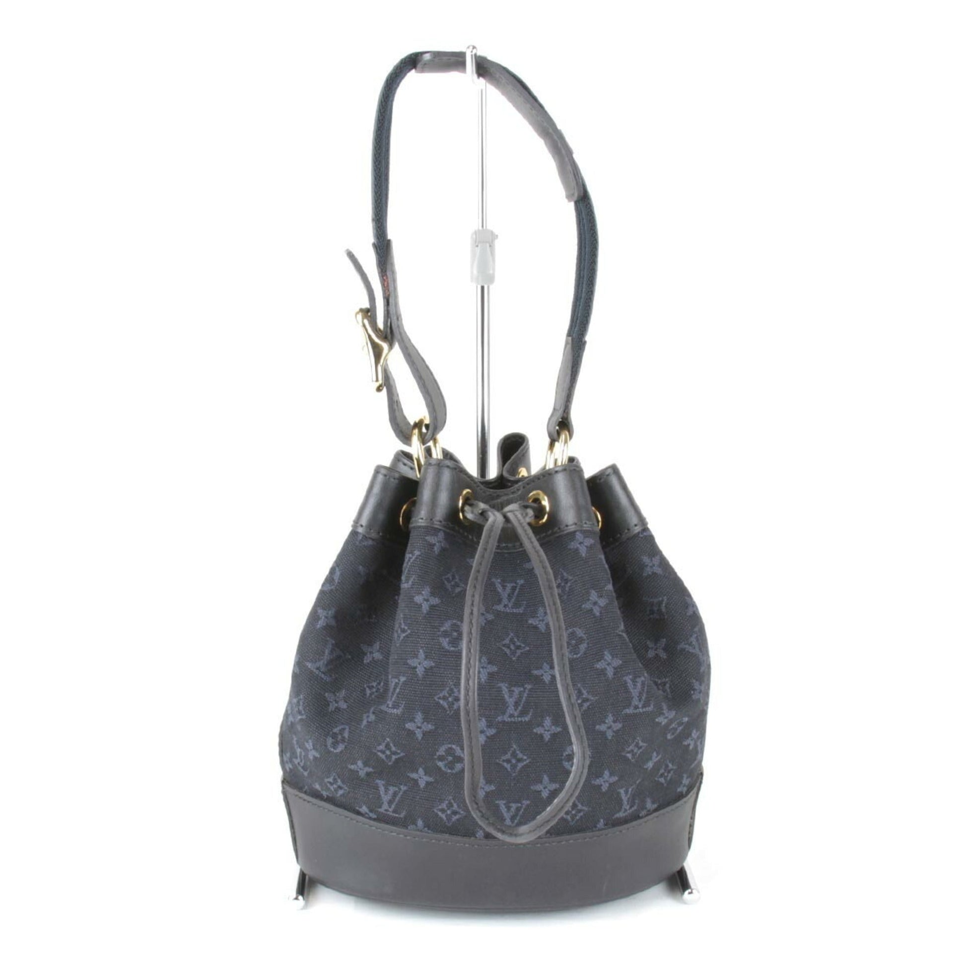 Louis Vuitton Navy Monogram Canvas Shoulder Bag ()