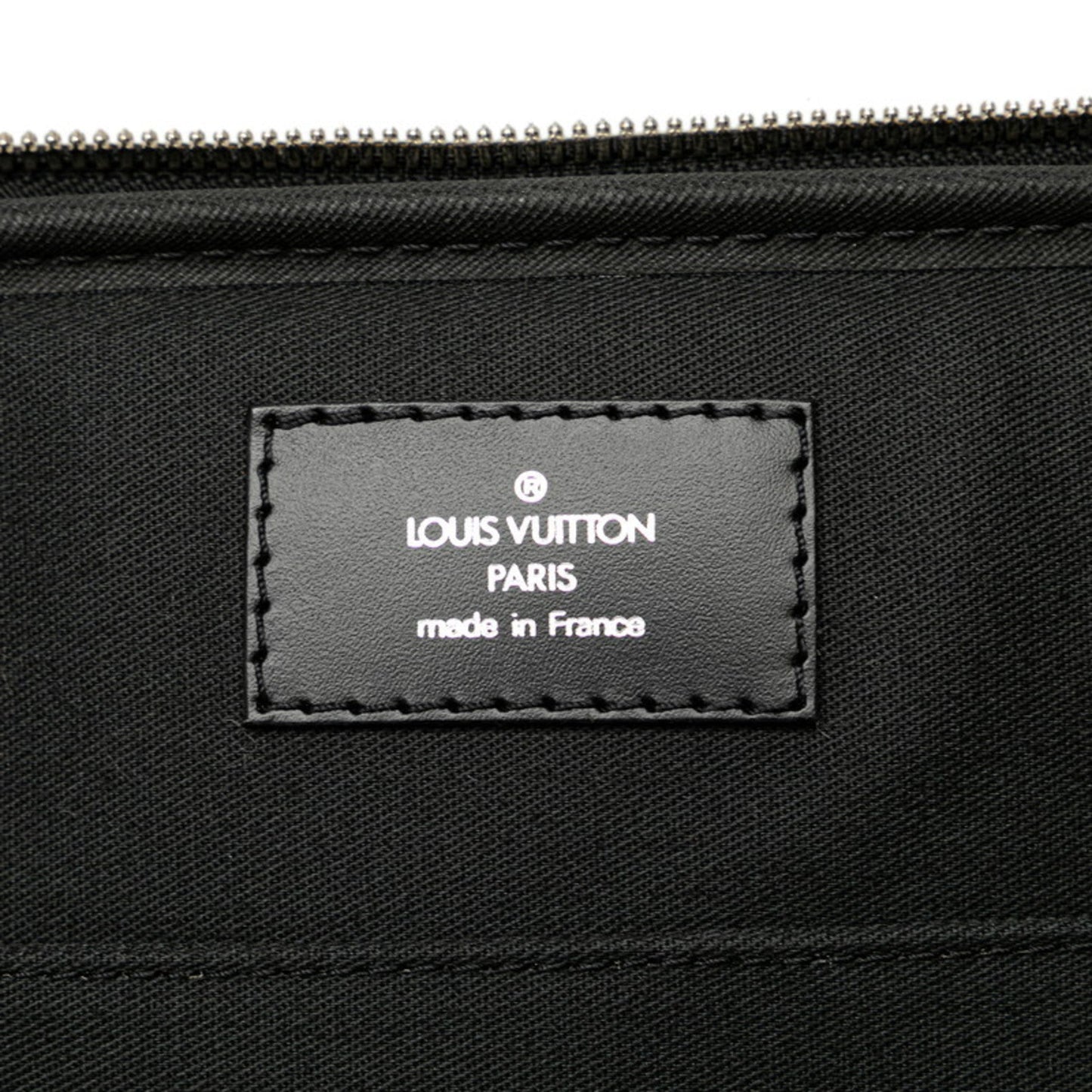 Louis Vuitton Ardoise Black Leather Shoulder Bag