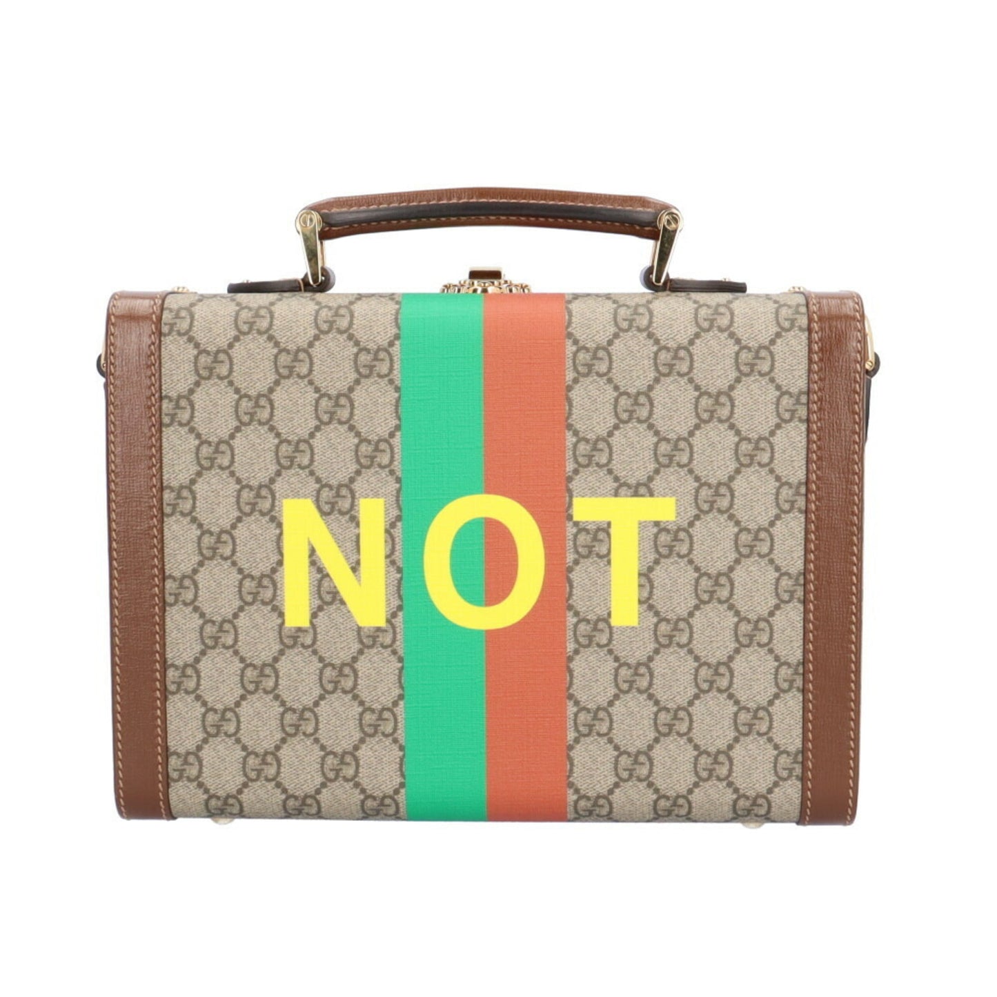 Gucci Beige Gg Supreme Handbag