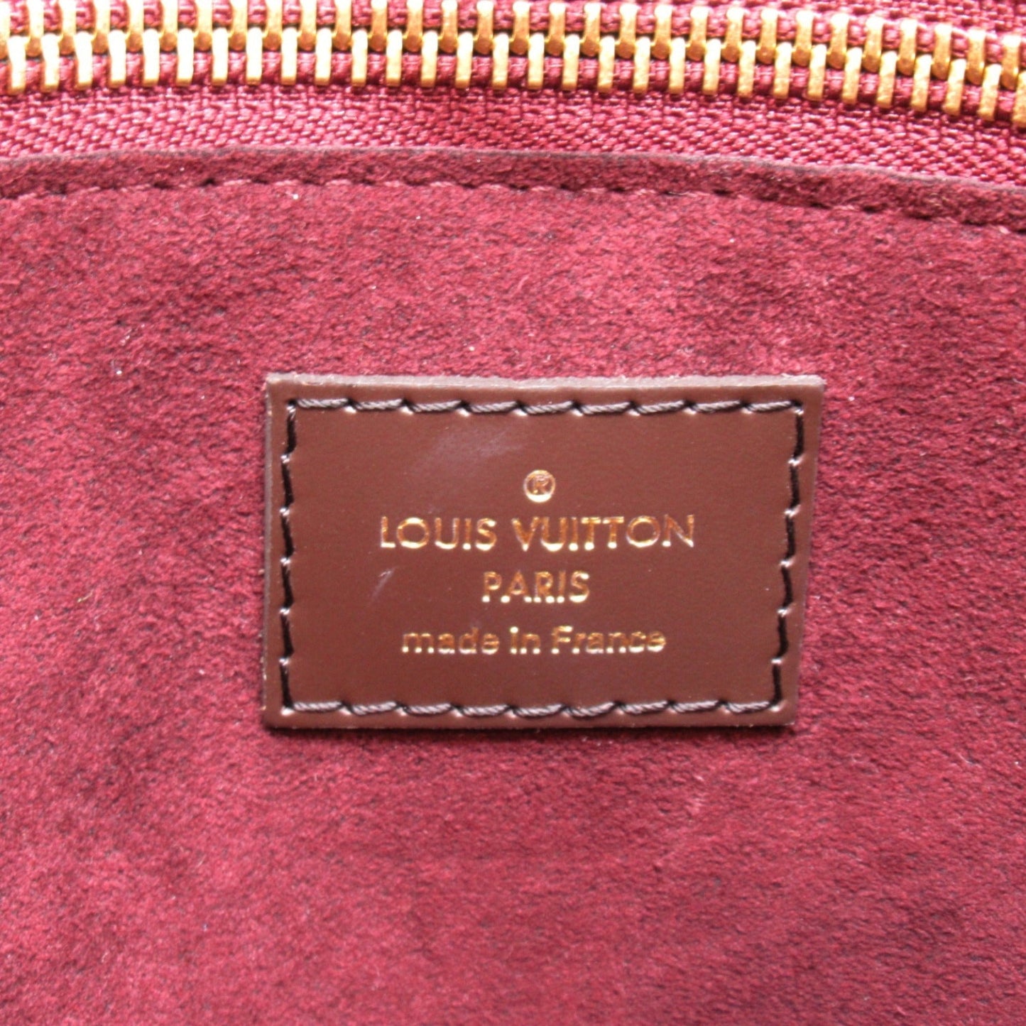 Louis Vuitton Brown Coated Canvas Damier Canvas Pvc Shoulder Bag