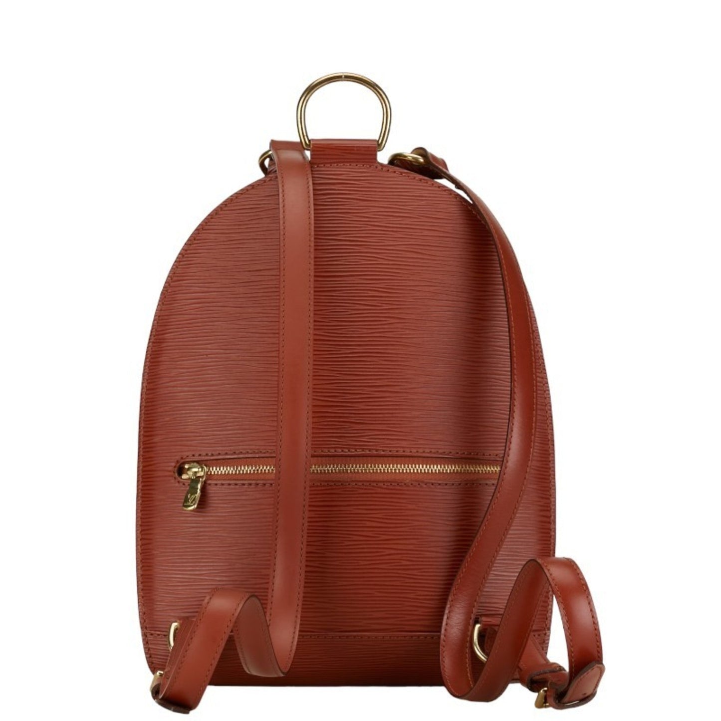 Louis Vuitton Brown Leather Backpack