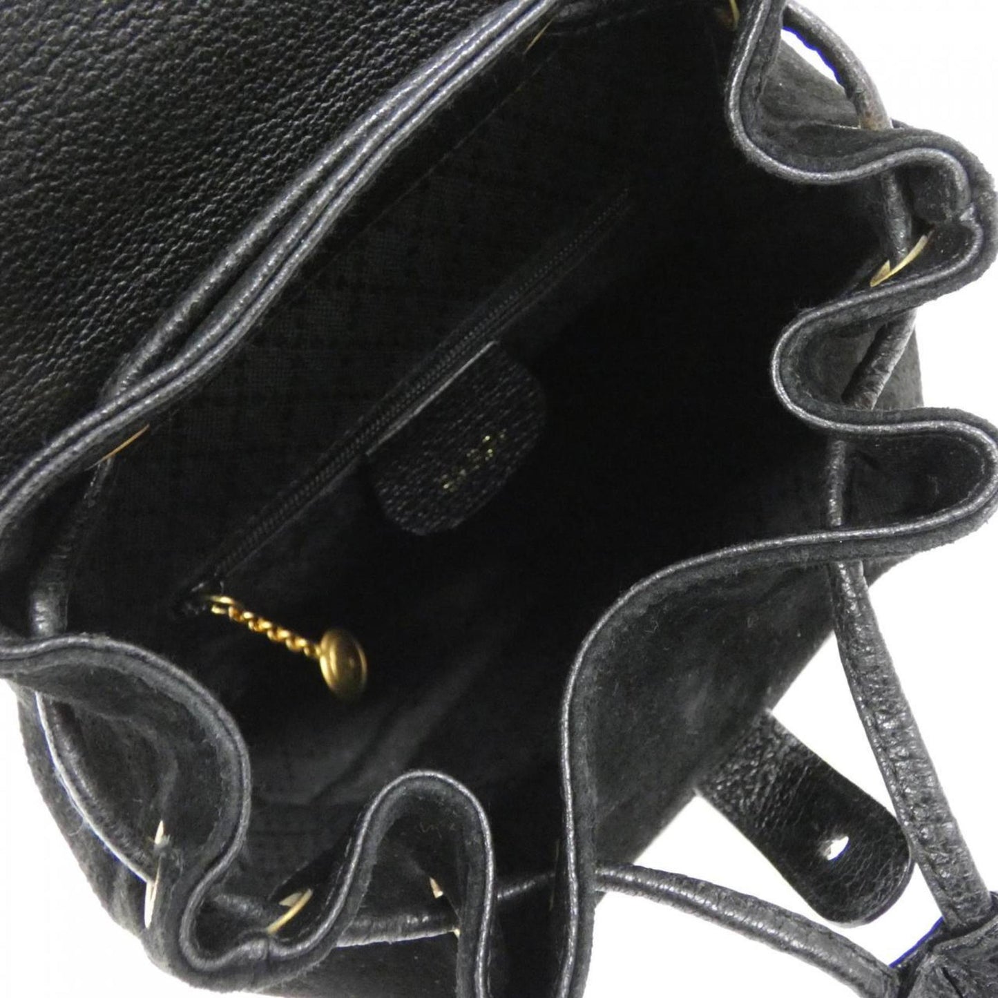 Gucci Black Suede Backpack