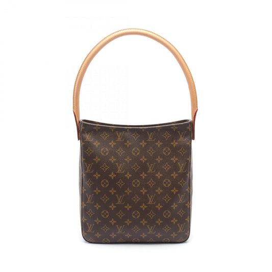 Louis Vuitton Brown Monogram Monogram Leather Shoulder Bag ()
