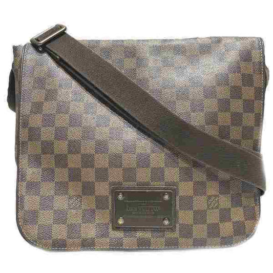 Louis Vuitton Brown Damier Canvas Galle Shoulder Bag ()