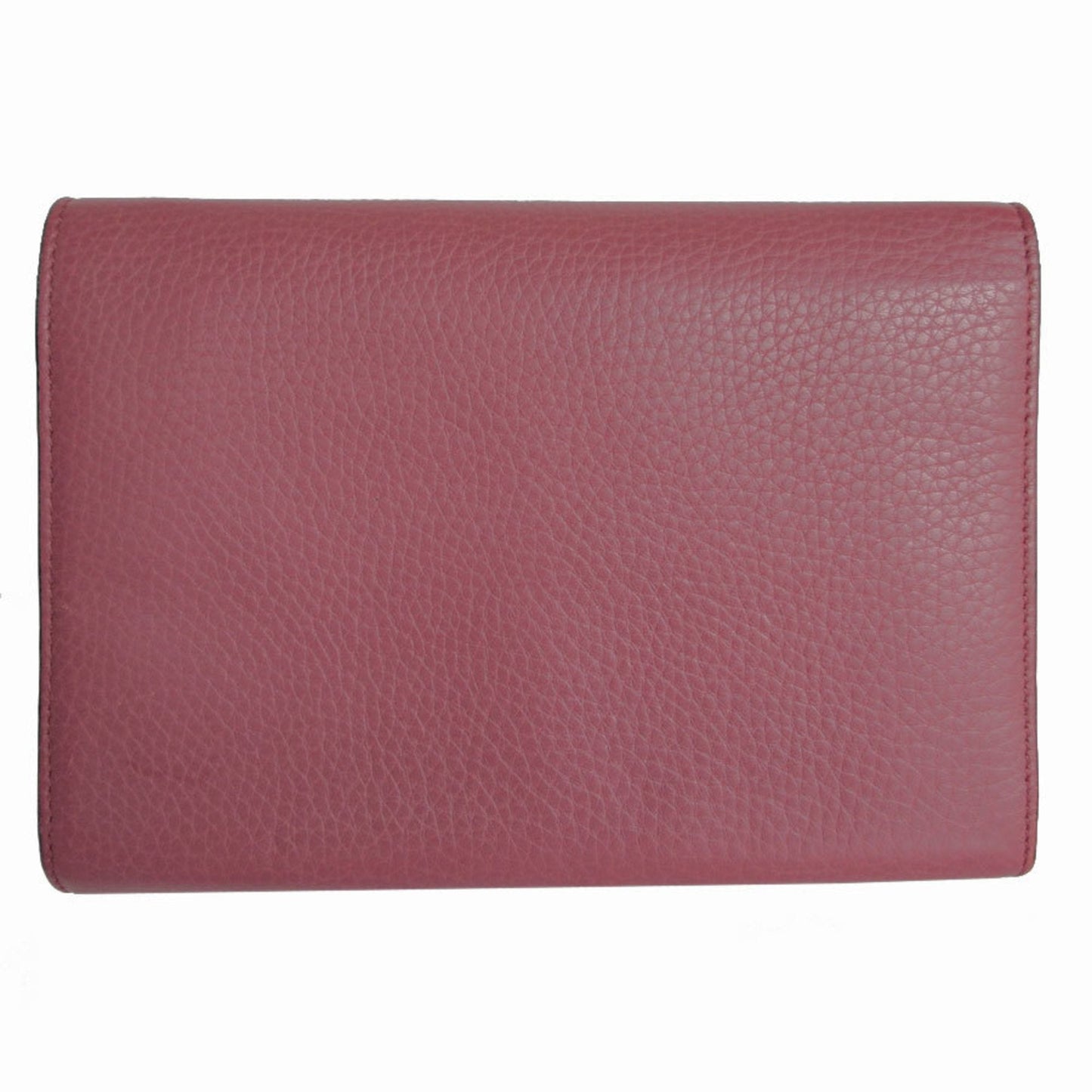 Gucci Bordeaux Metal Leather Shoulder Bag