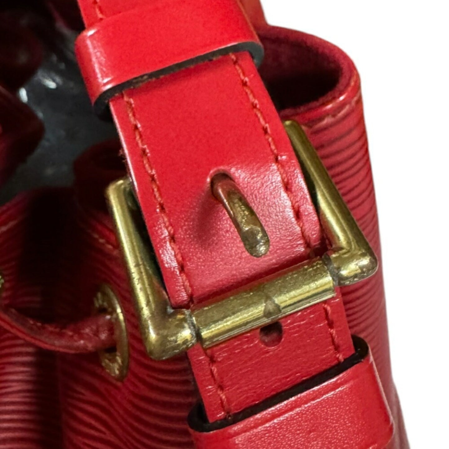 Louis Vuitton Epi Red Color Epi Leather Shoulder Bag