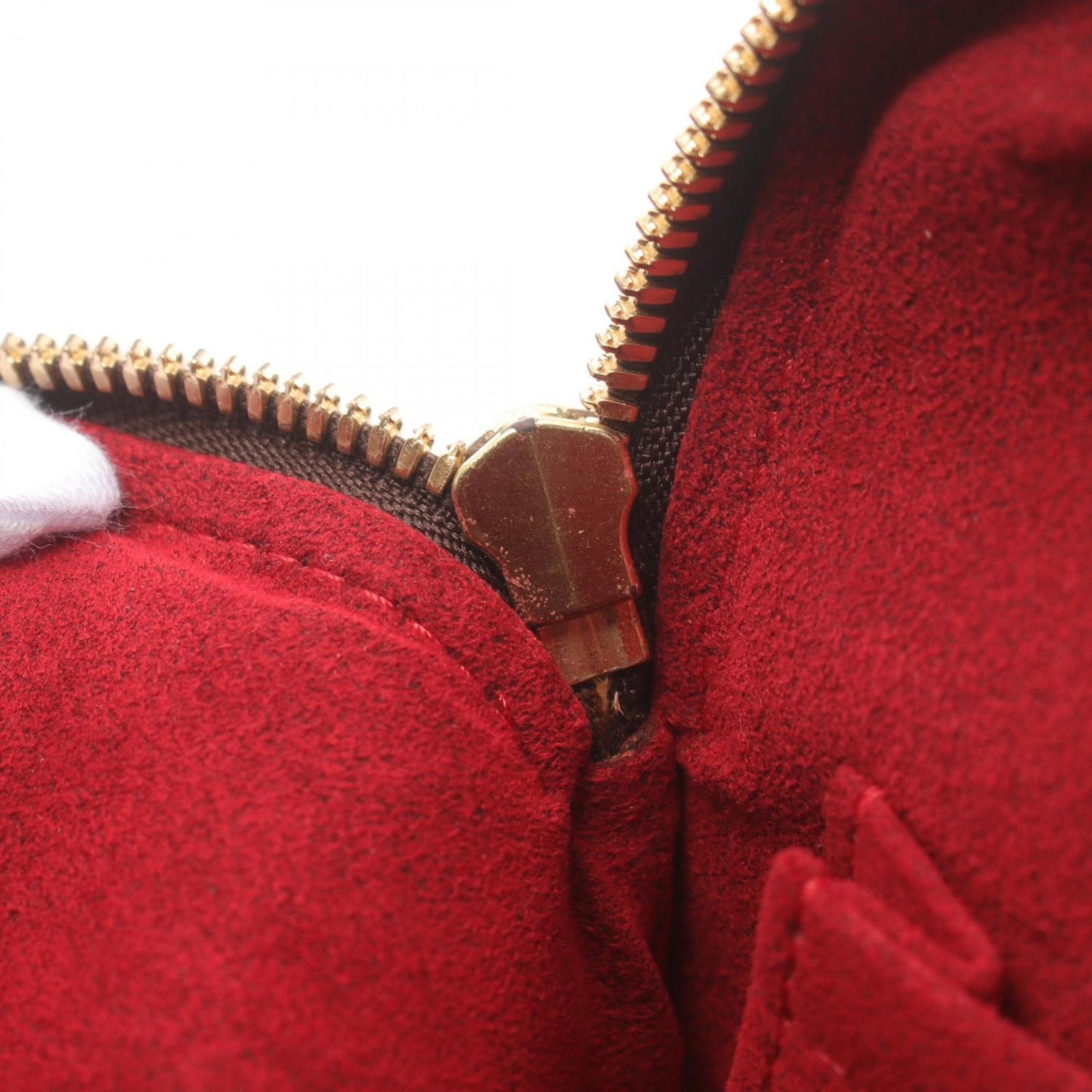 Louis Vuitton Brown Pvc Leather Shoulder Bag