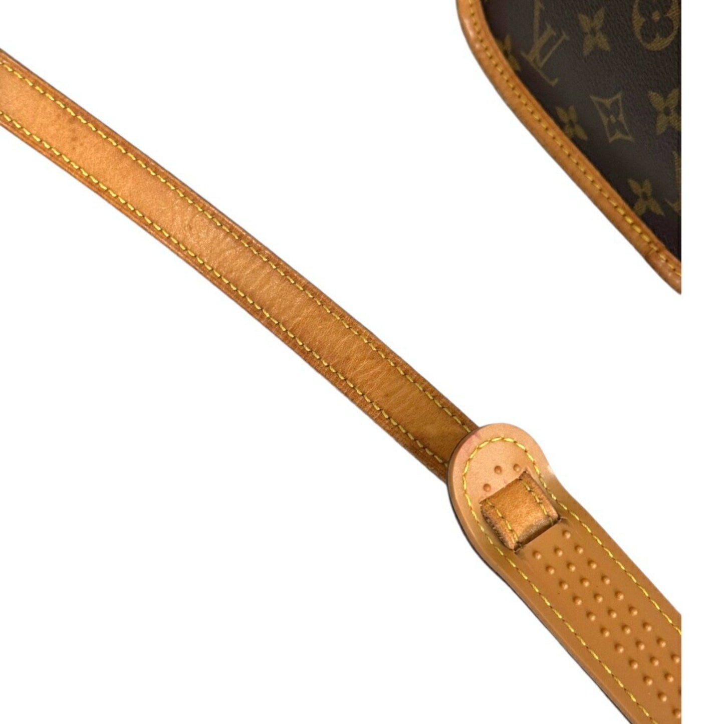 Louis Vuitton Brown Monogram Canvas Shoulder Bag