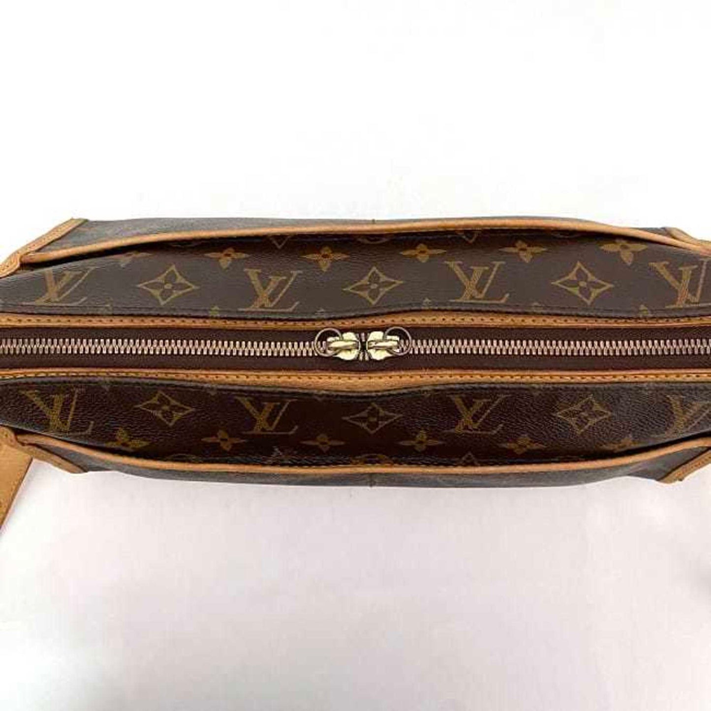 Louis Vuitton Monogram Beige Brown Monogram Monogram Shoulder Bag