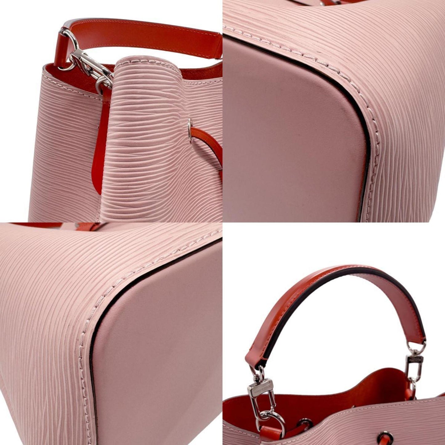 Louis Vuitton Rose Ballerine Epi Leather Handbag Shoulder Bag