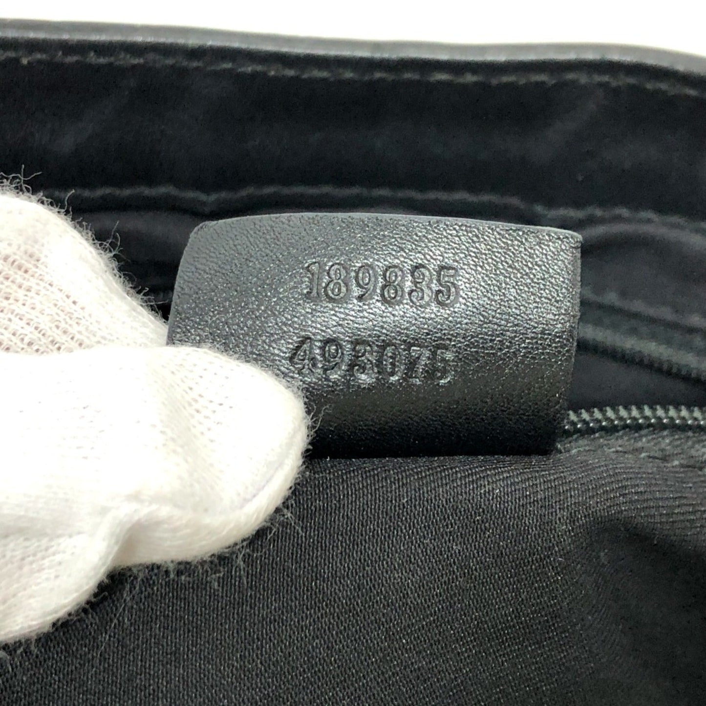 Gucci Black Patent Leather Tote Bag