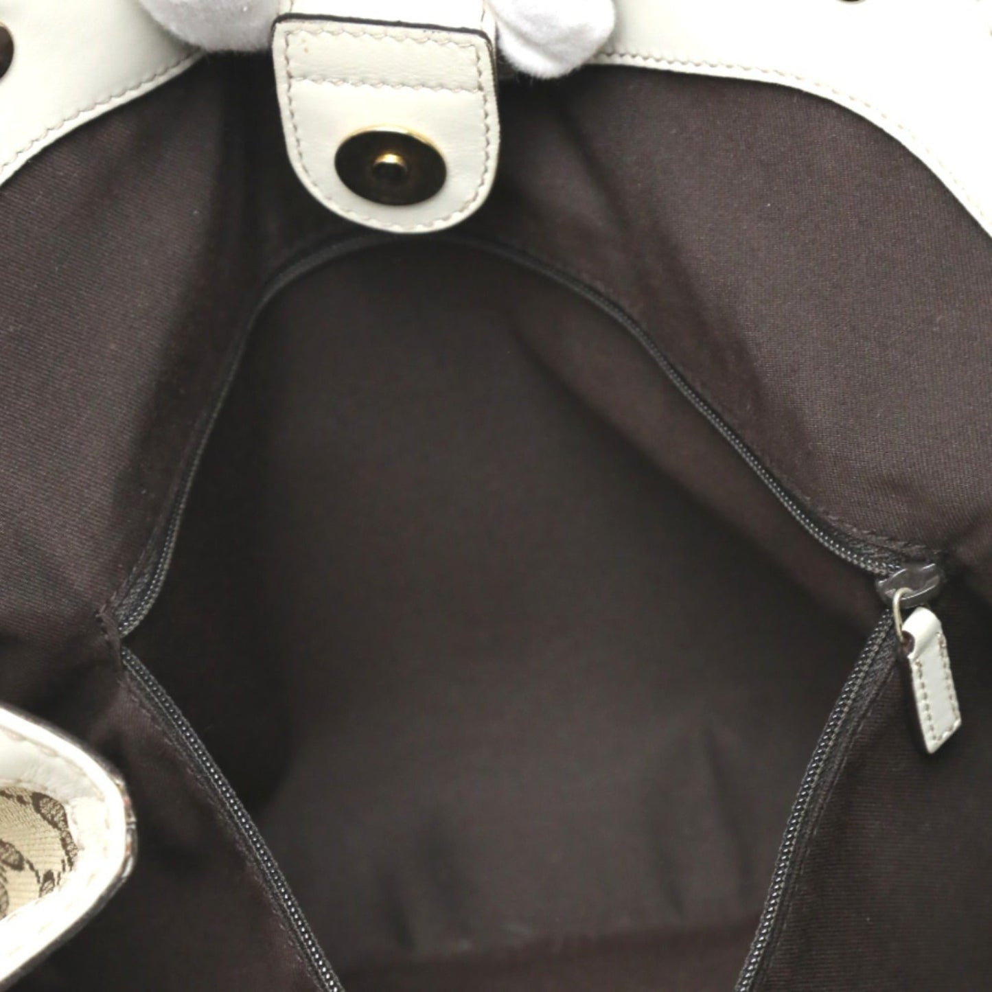 Gucci Brown Gg Canvas Handbag