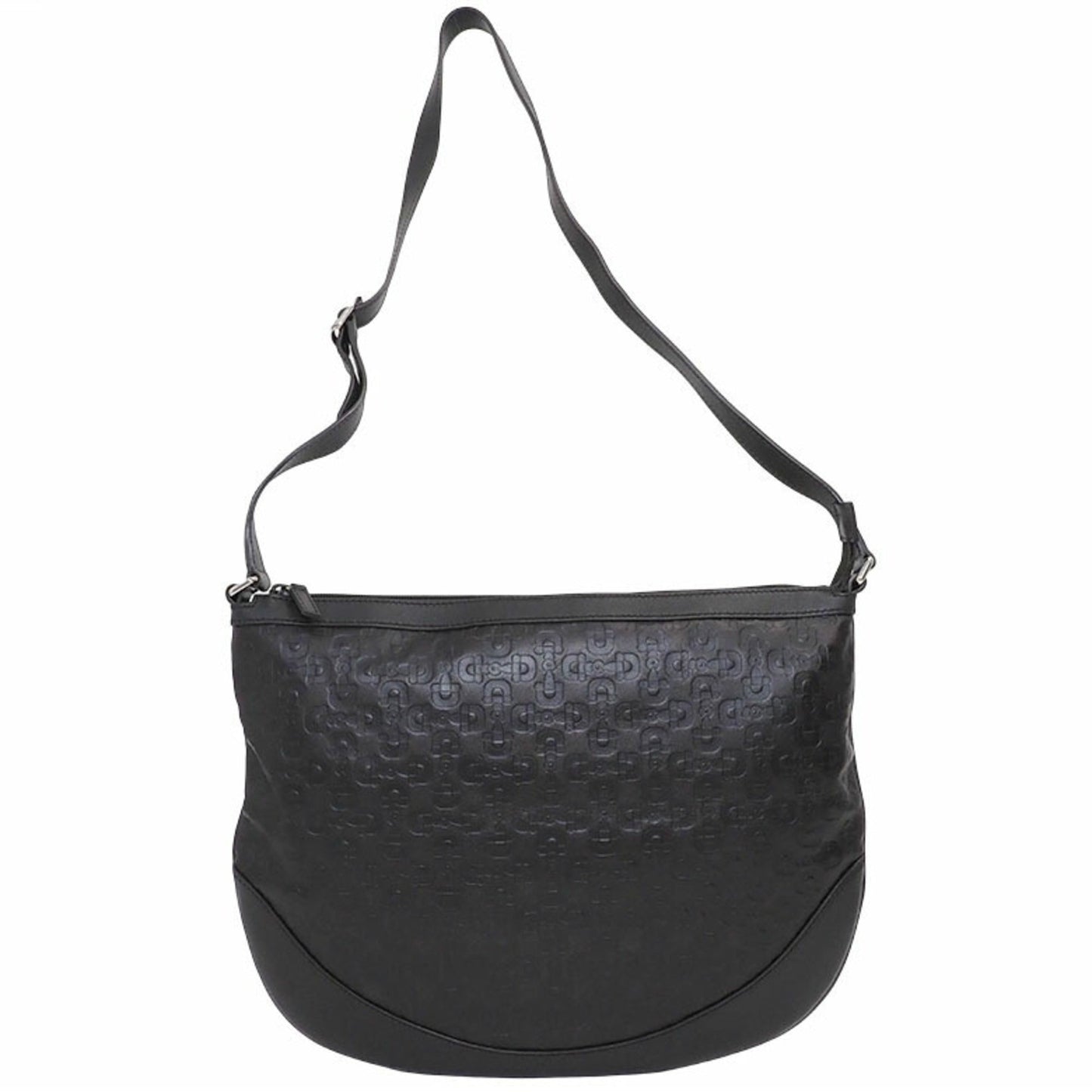 Gucci Horsebit Brown Leather Shoulder Bag ()