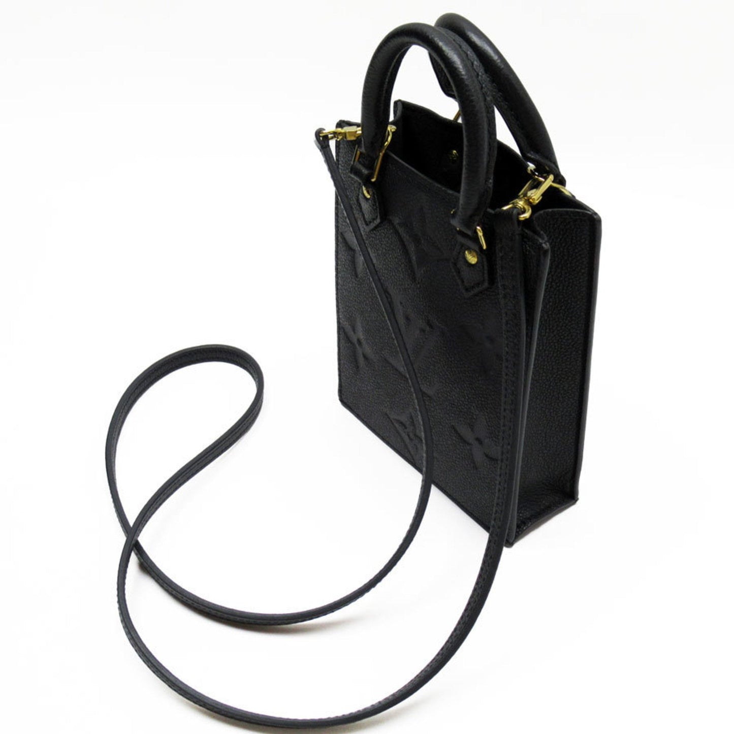 Louis Vuitton Black Monogram Empreinte Handbag Shoulder Bag