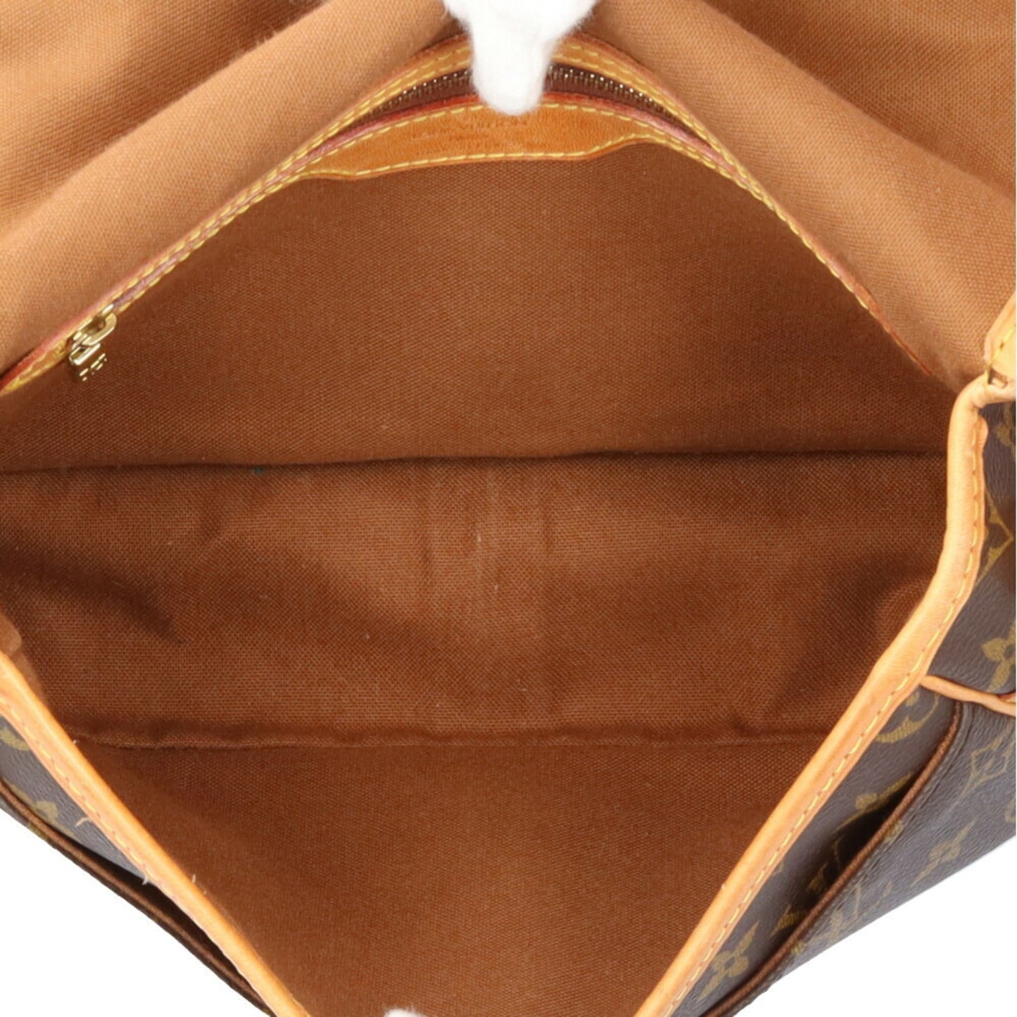 Louis Vuitton Brown Monogram Canvas Shoulder Bag
