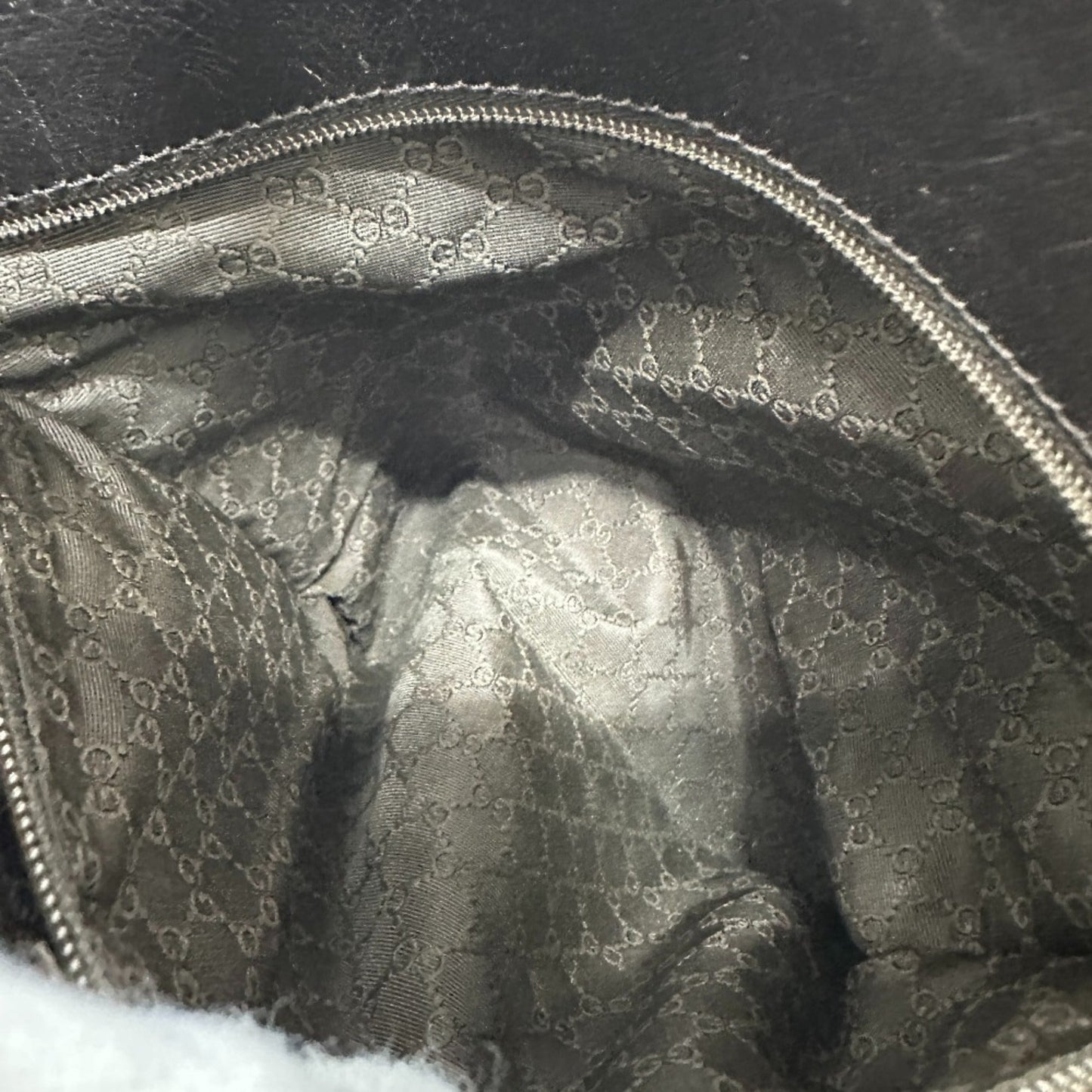 Gucci Beige Leather Shoulder Bag