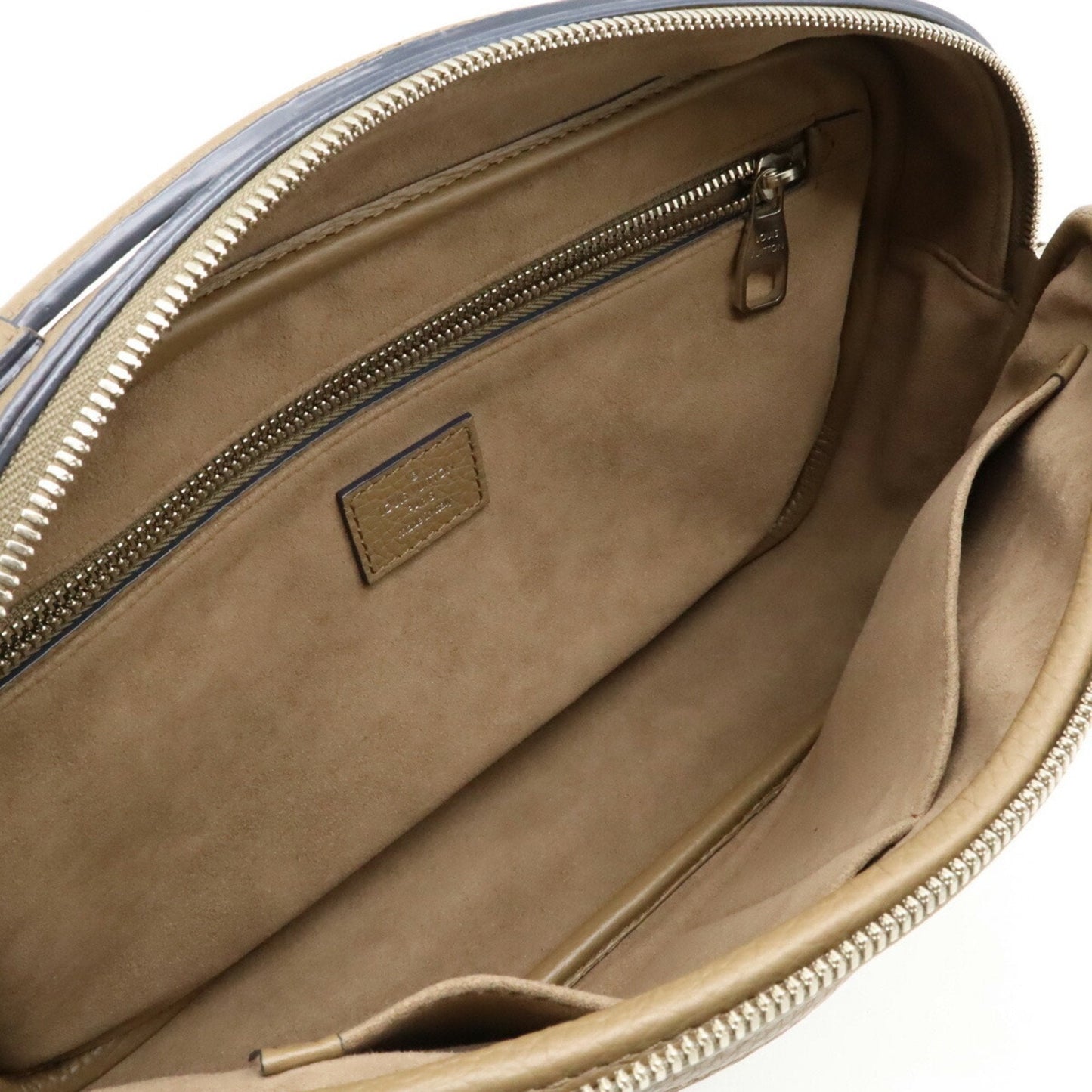 Louis Vuitton Beige Leather Shoulder Bag Sling Bag
