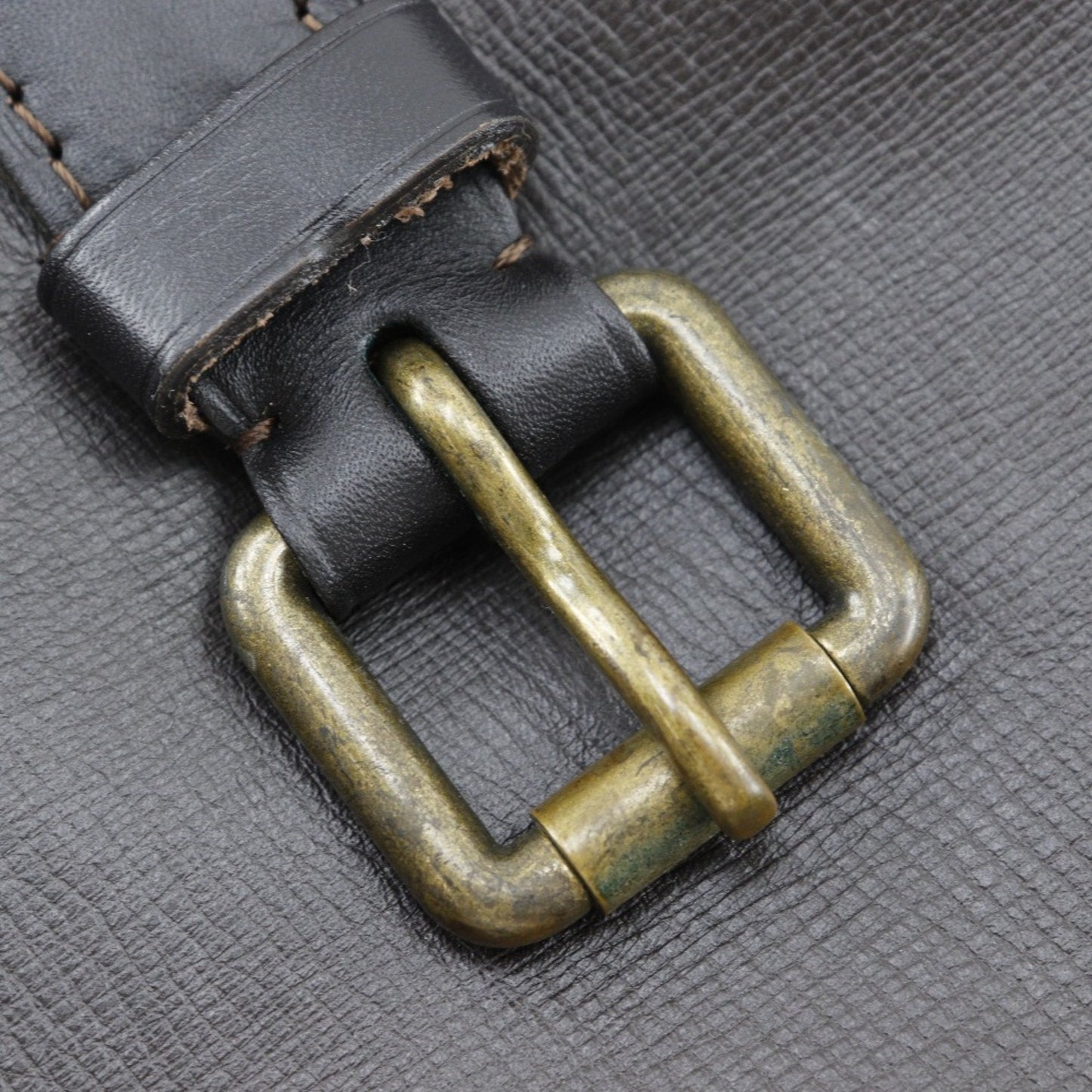 Louis Vuitton Brown Coffee Leather Shoulder Bag