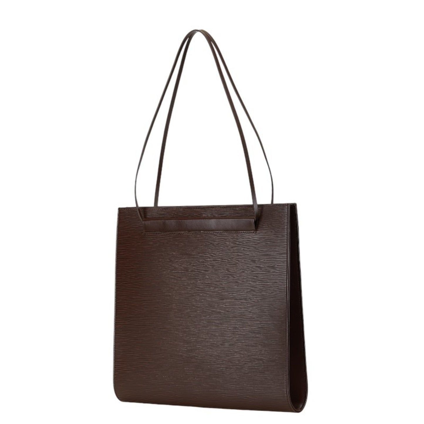 Louis Vuitton Brown Moka Leather Handbag Shoulder Bag