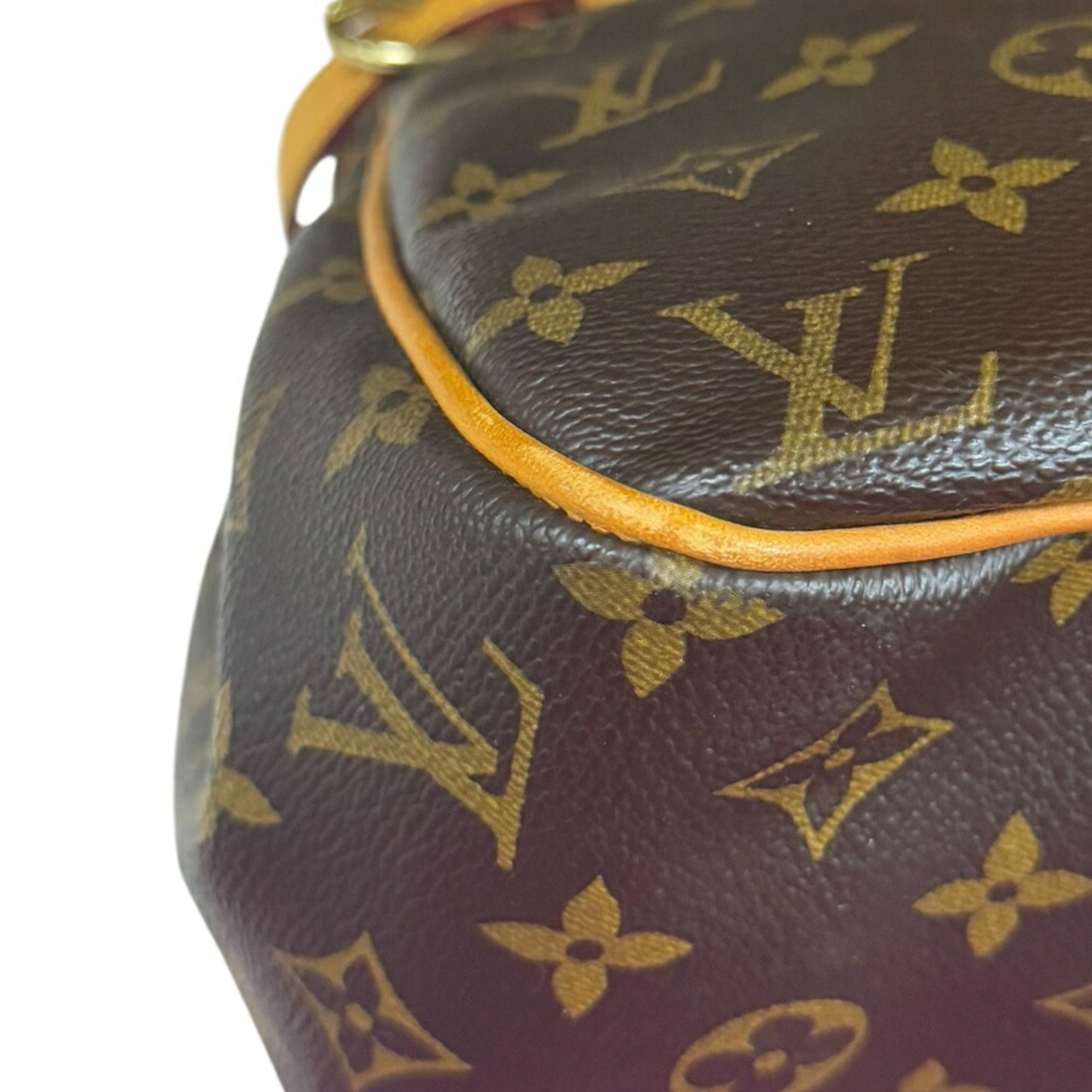 Louis Vuitton Brown Monogram Canvas Shoulder Bag