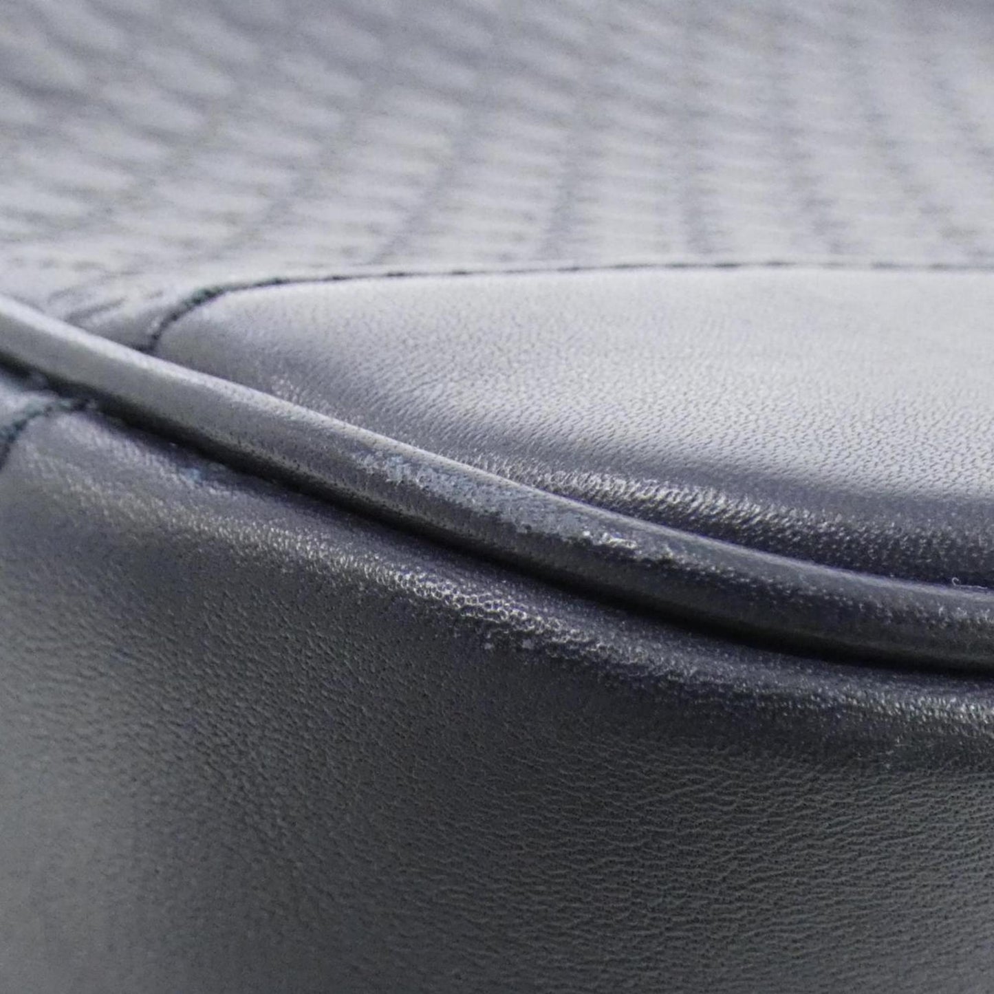 Gucci Blue Leather Shoulder Bag