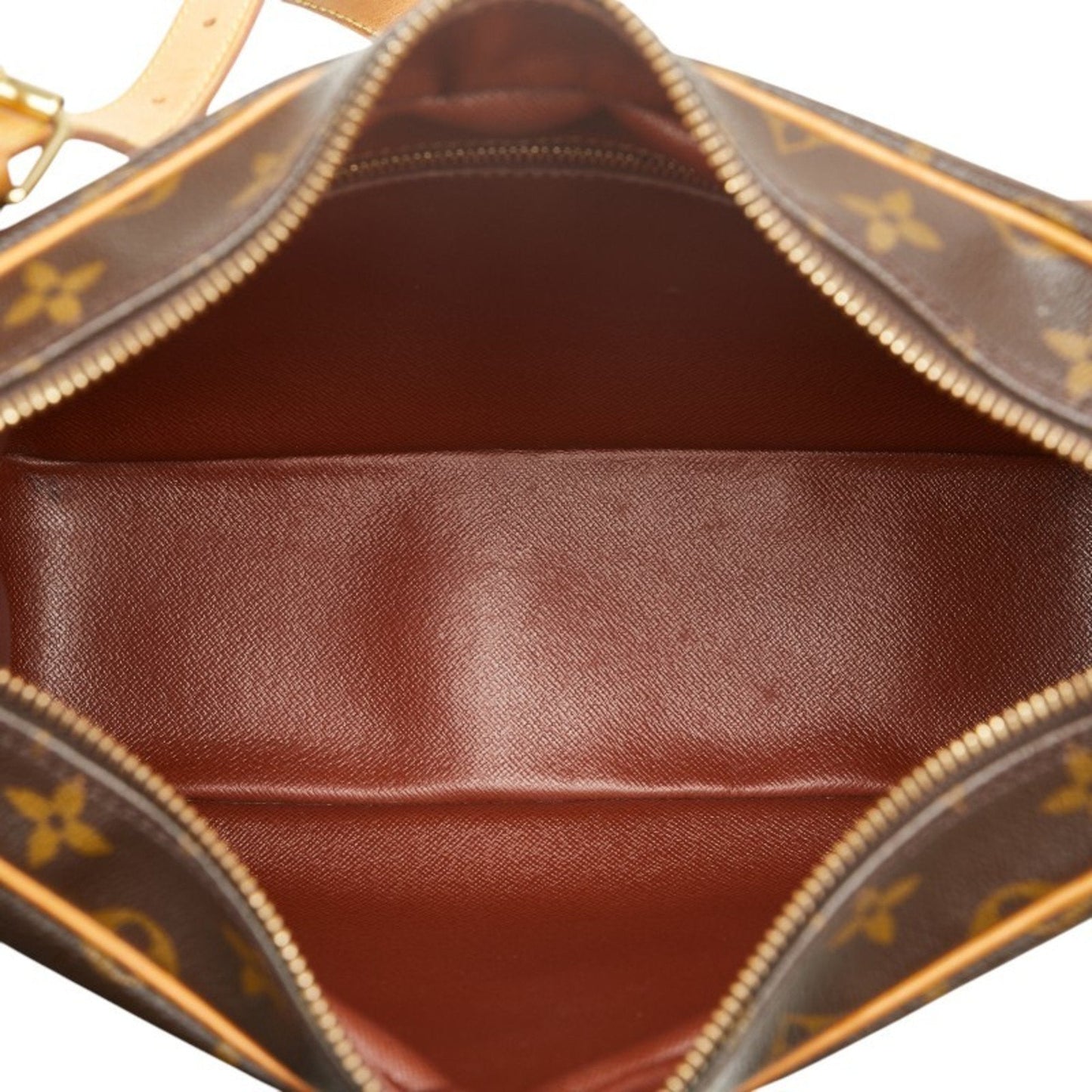 Louis Vuitton Brown Pvc Leather Shoulder Bag