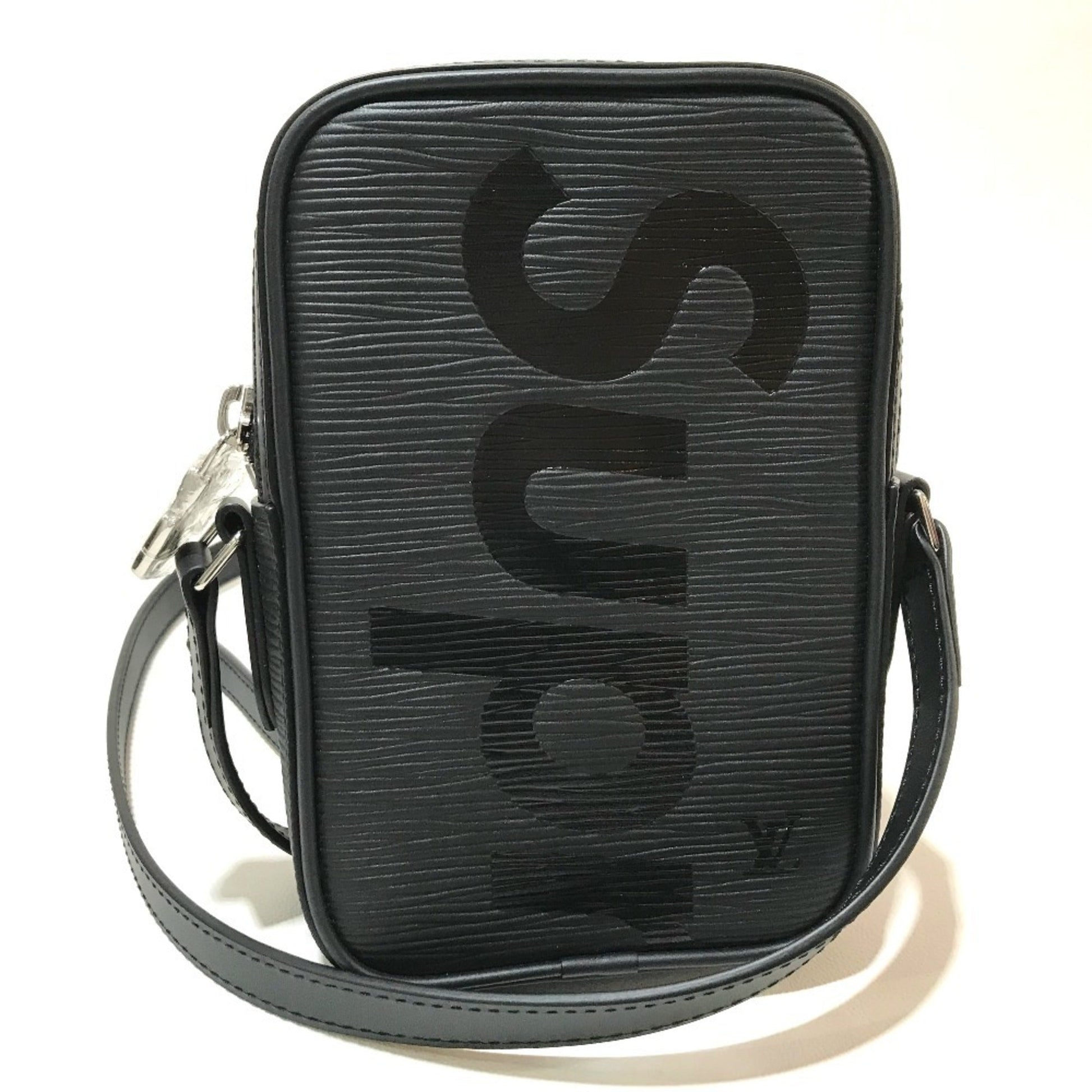 Louis Vuitton Epi Black Noir Epi Leather Pochette Shoulder Bag ()