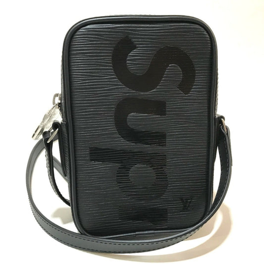 Louis Vuitton Epi Black Noir Epi Leather Pochette Shoulder Bag ()