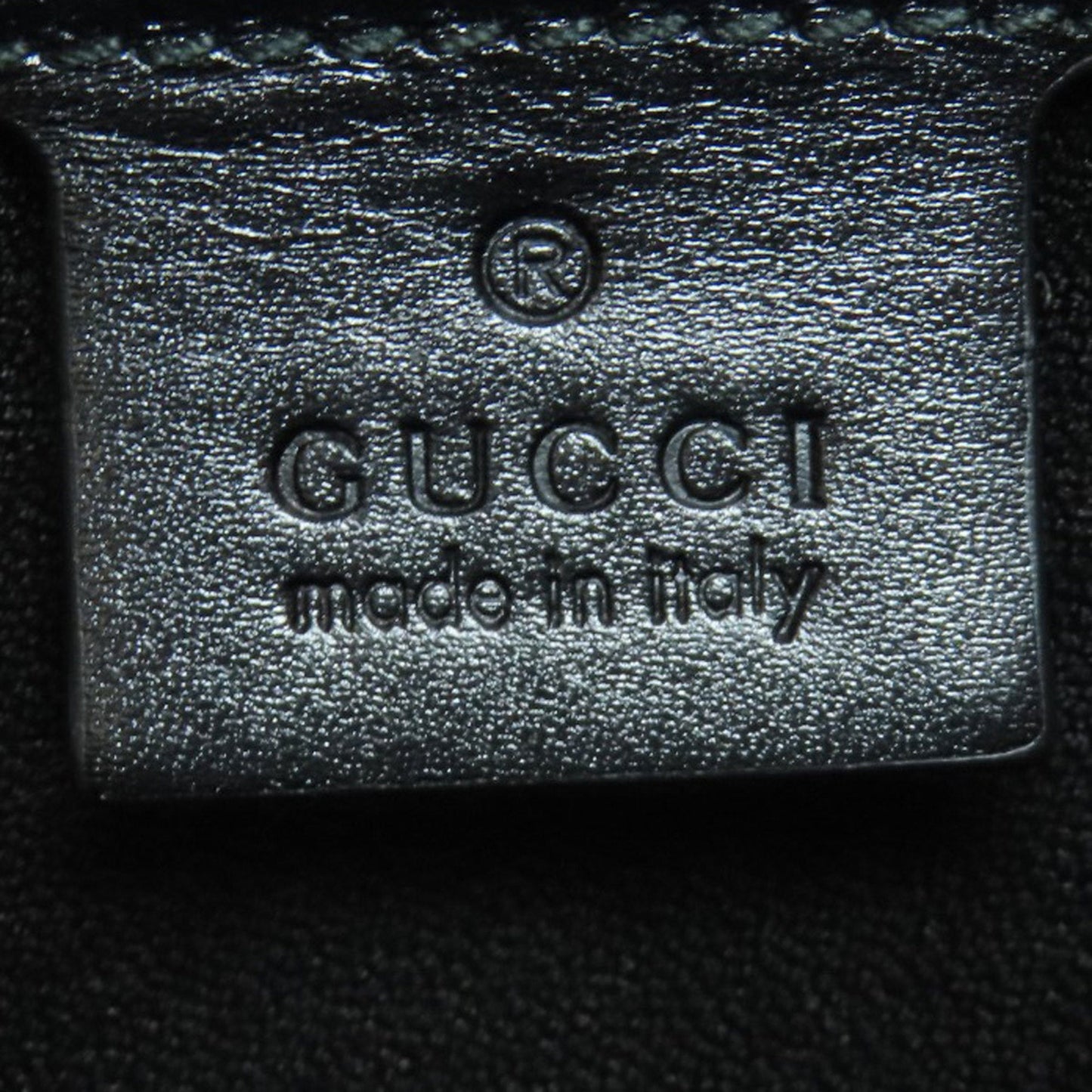 Gucci Black Leather Tote Bag