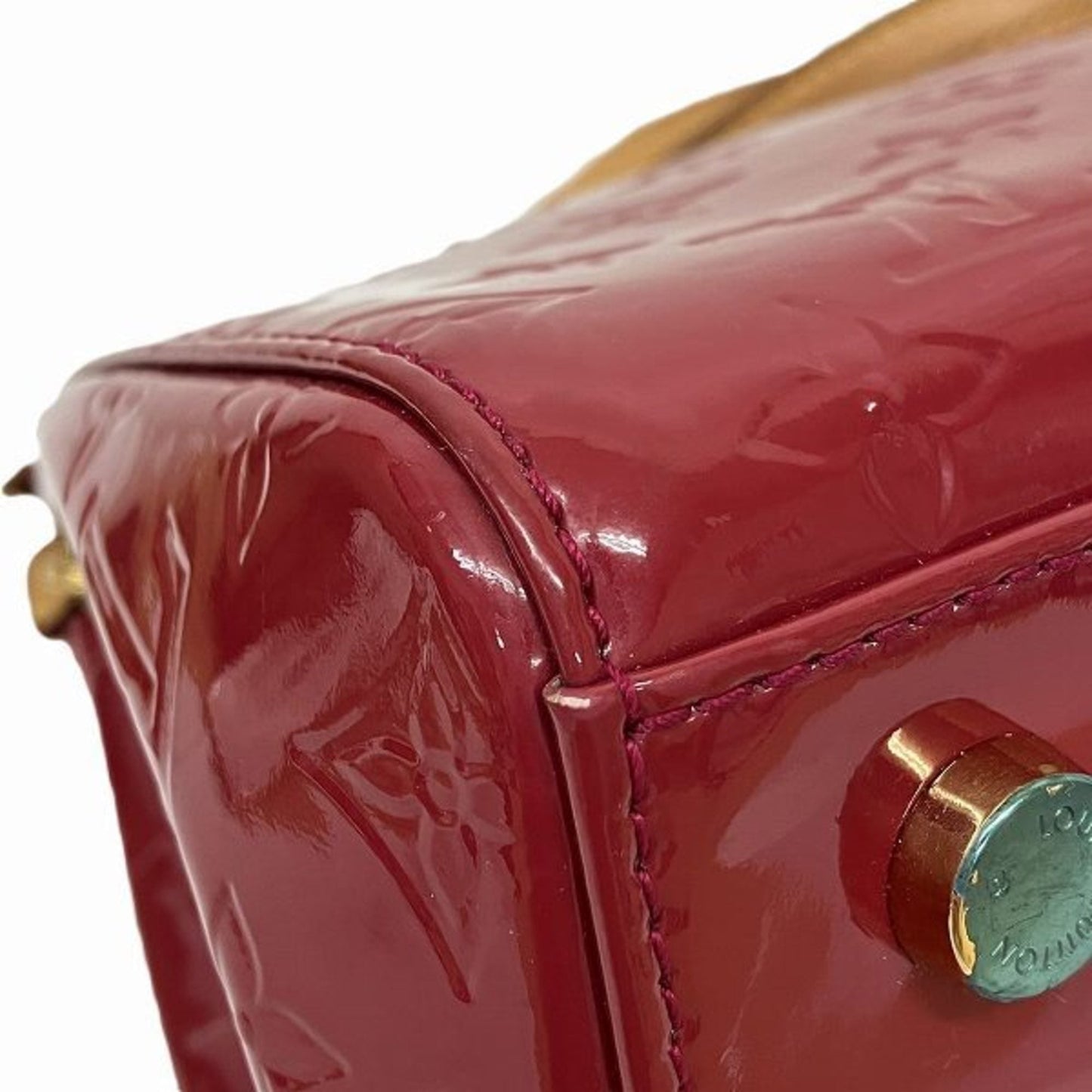 Louis Vuitton Indian Rose Monogram Vernis Handbag Shoulder Bag