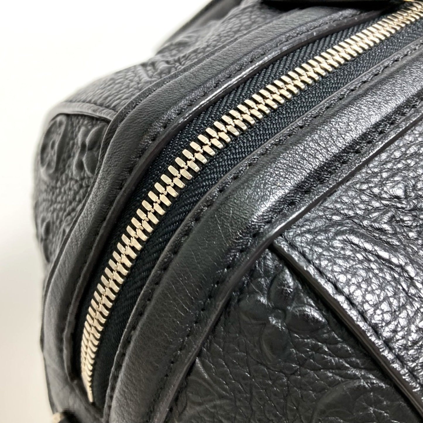 Louis Vuitton Black Leather Shoulder Bag