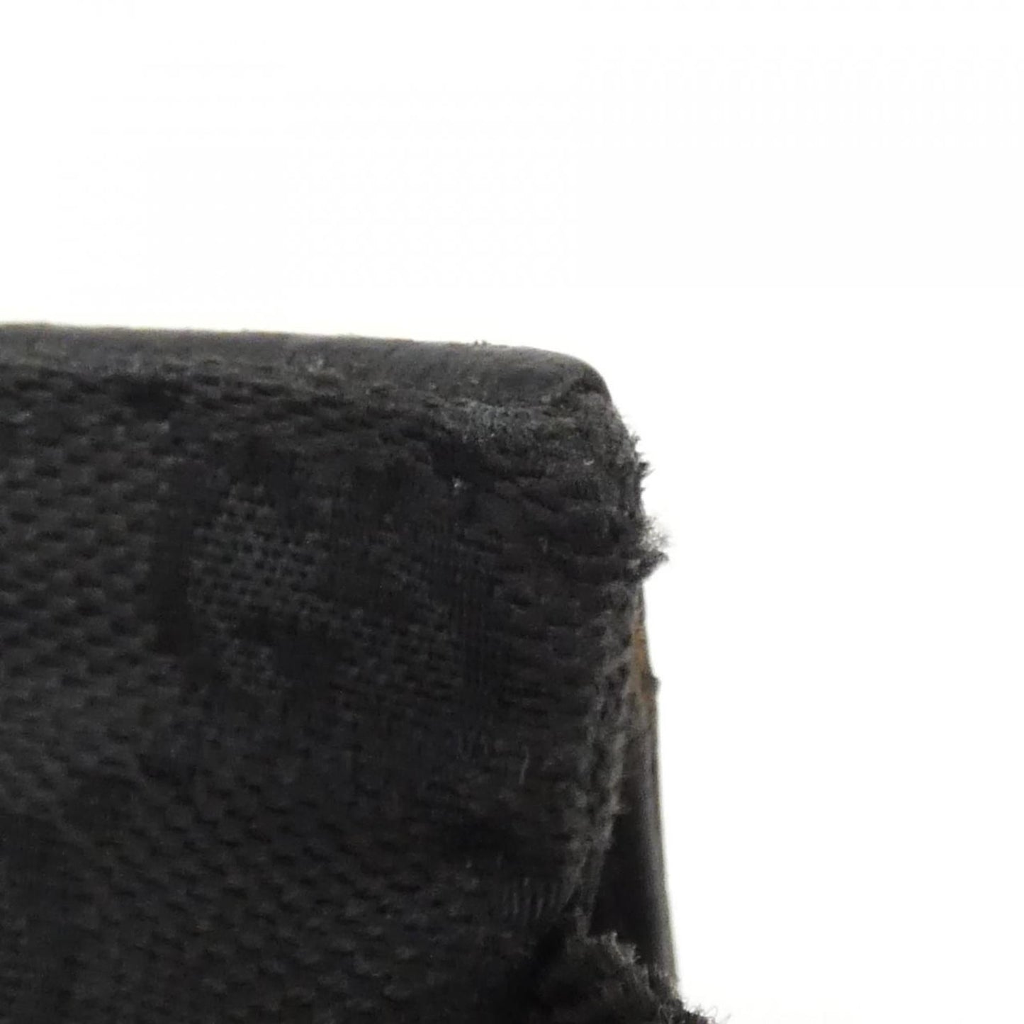 Gucci Black Gg Canvas Fanny Pack