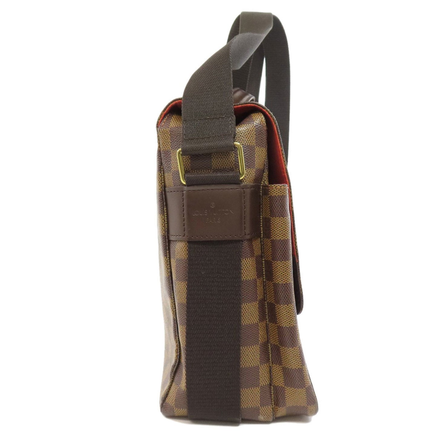 Louis Vuitton Damier Canvas Ebene Damier Canvas Shoulder Bag