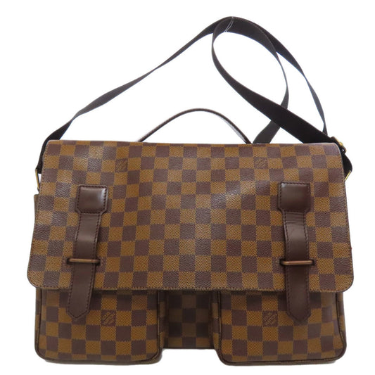 Louis Vuitton Damier Canvas Ebene Damier Canvas Shoulder Bag ()