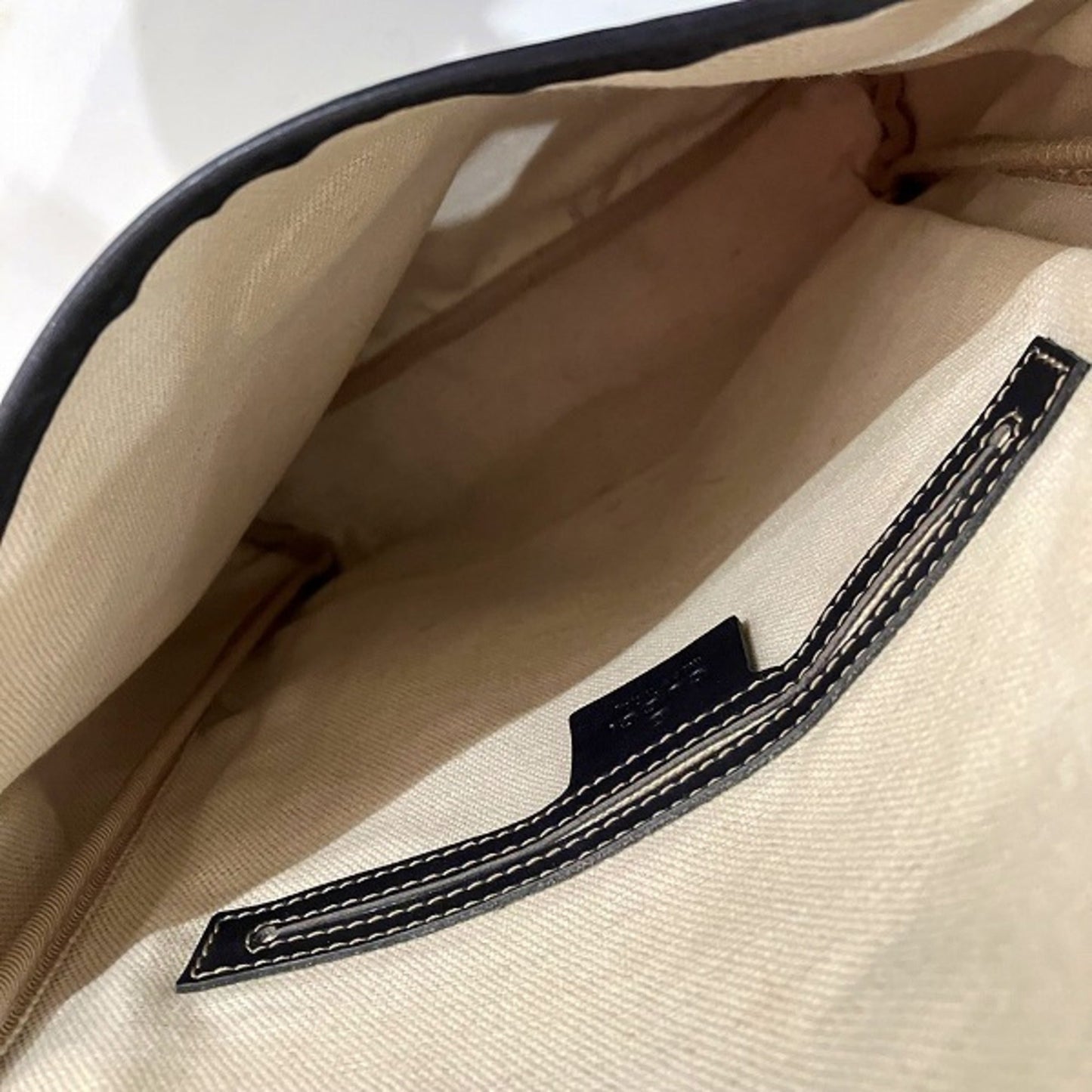 Gucci Navy Pvc Shoulder Bag