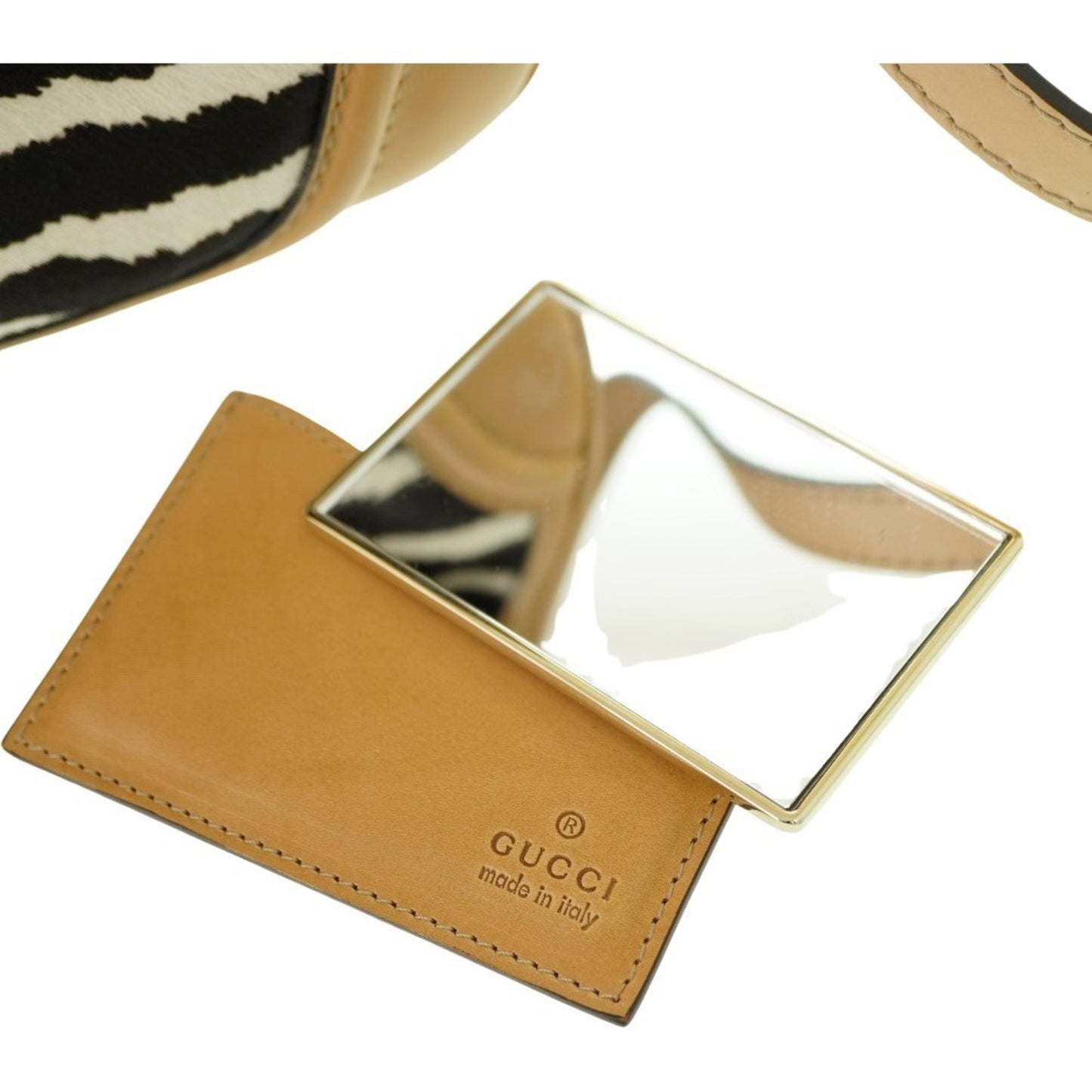 Gucci Beige Leather Handbag
