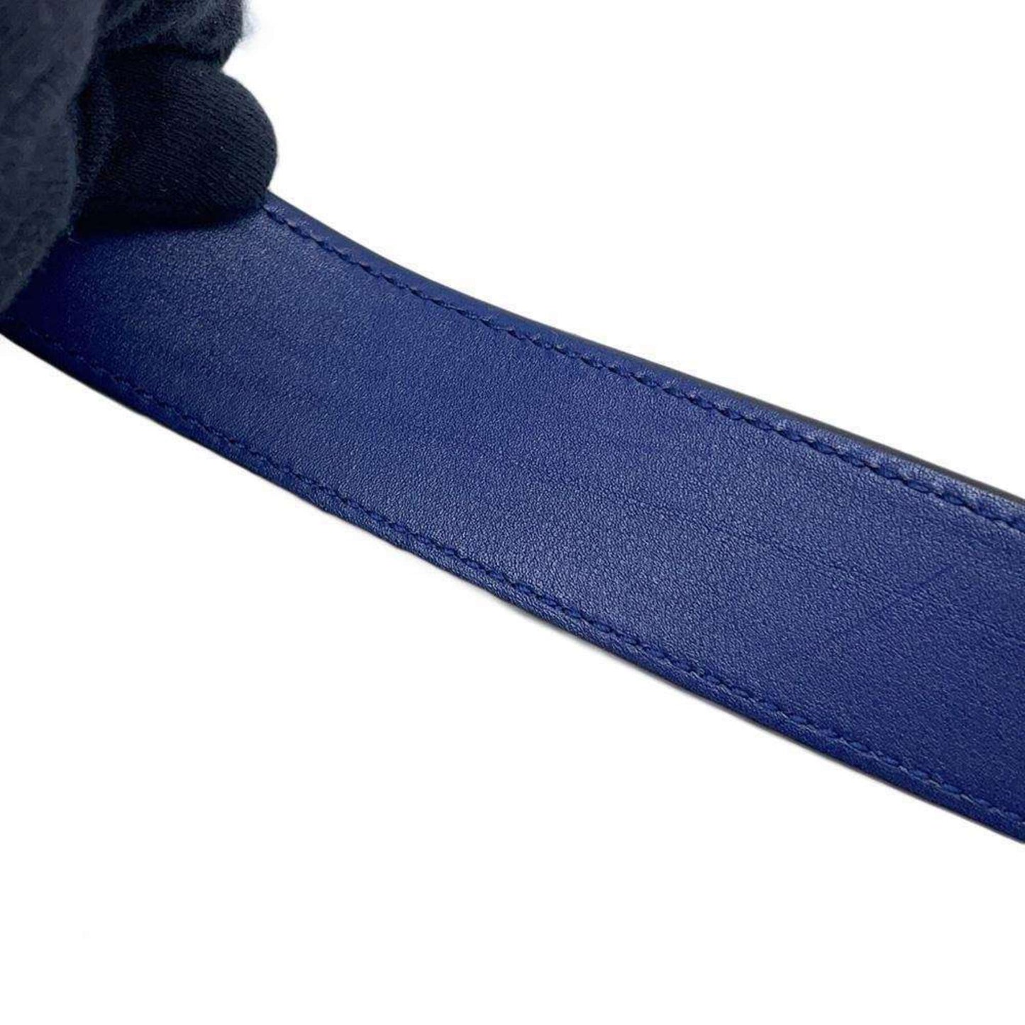 Gucci Blue Leather Sling Bag