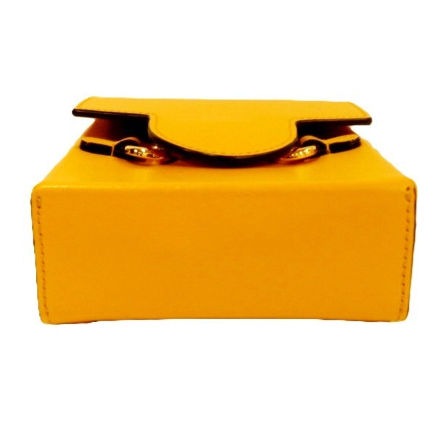 Gucci Yellow Leather Shoulder Bag