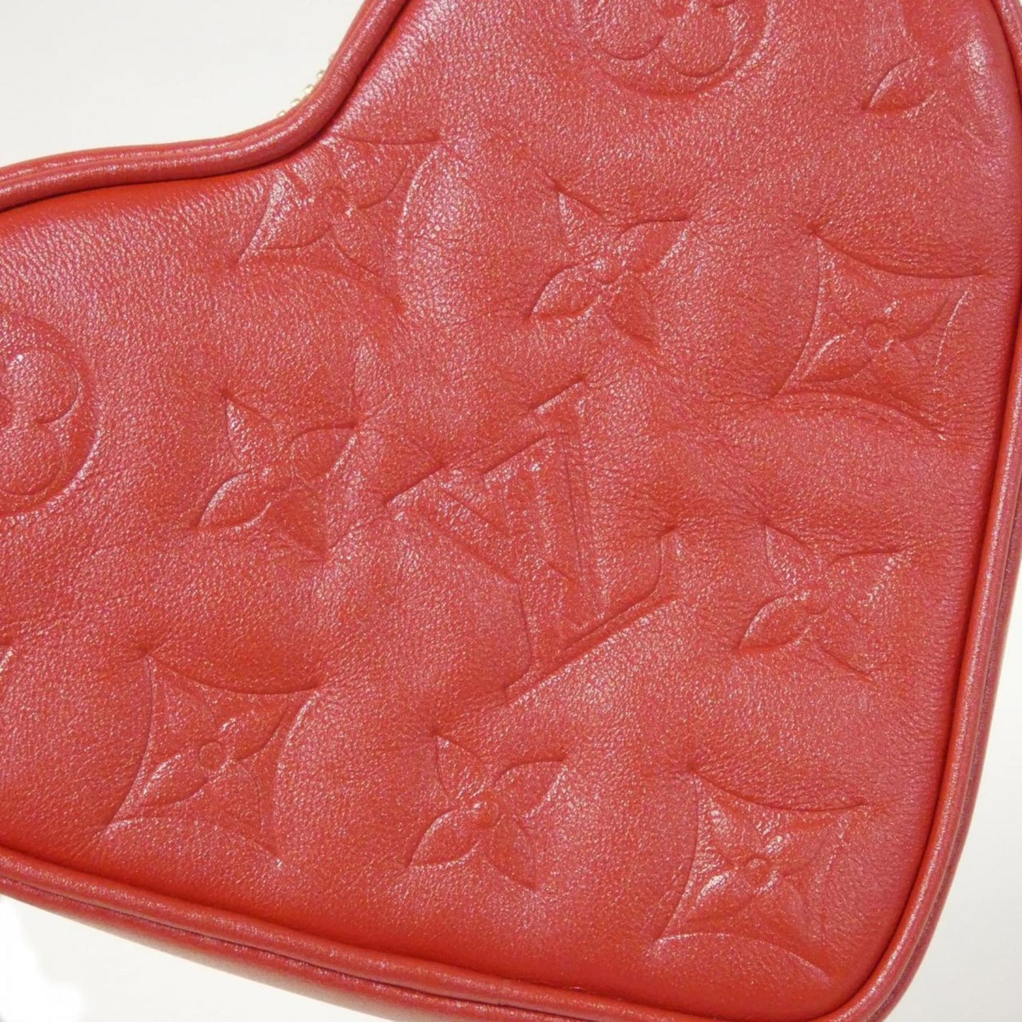 Louis Vuitton Rouge Leather Shoulder Bag