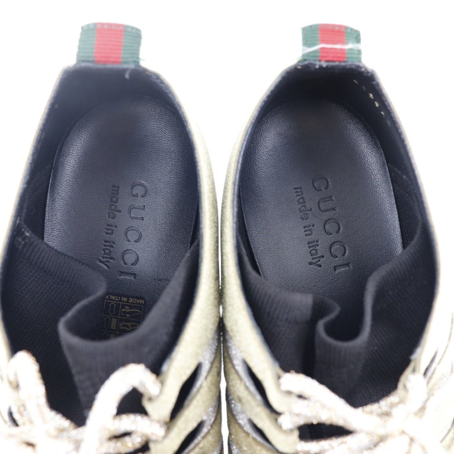 Gucci Gold Sneakers