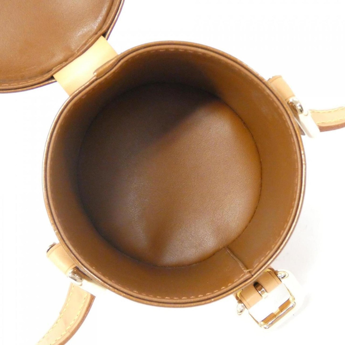Louis Vuitton Bronze Leather Shoulder Bag