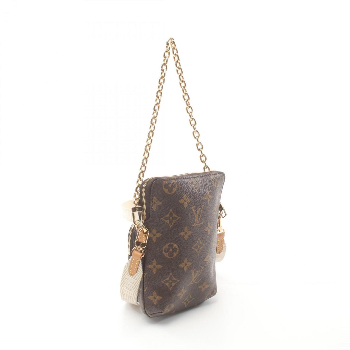 Louis Vuitton Brown Monogram Coated Canvas Shoulder Bag