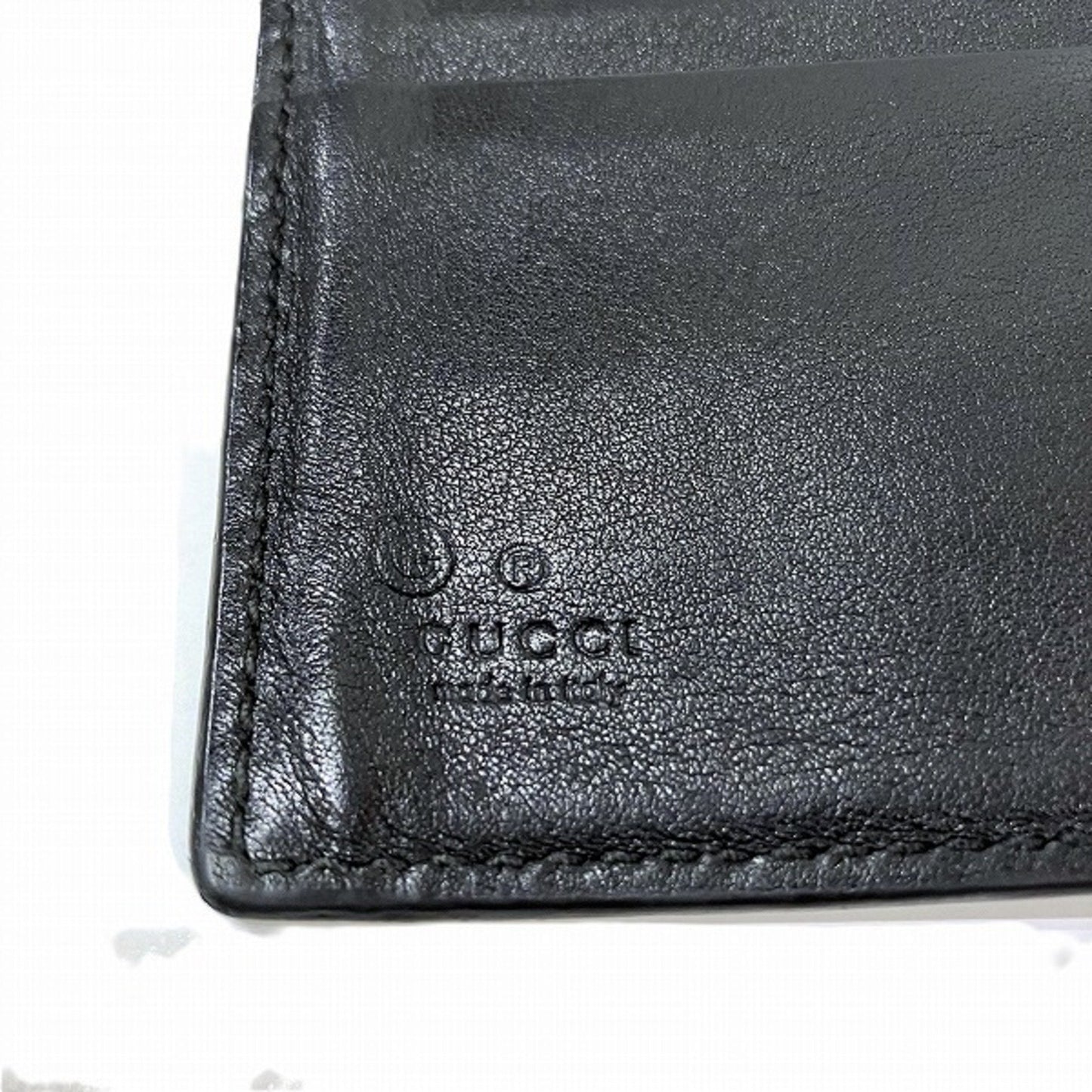 Gucci Black Leather Coin Purse/Coin Case
