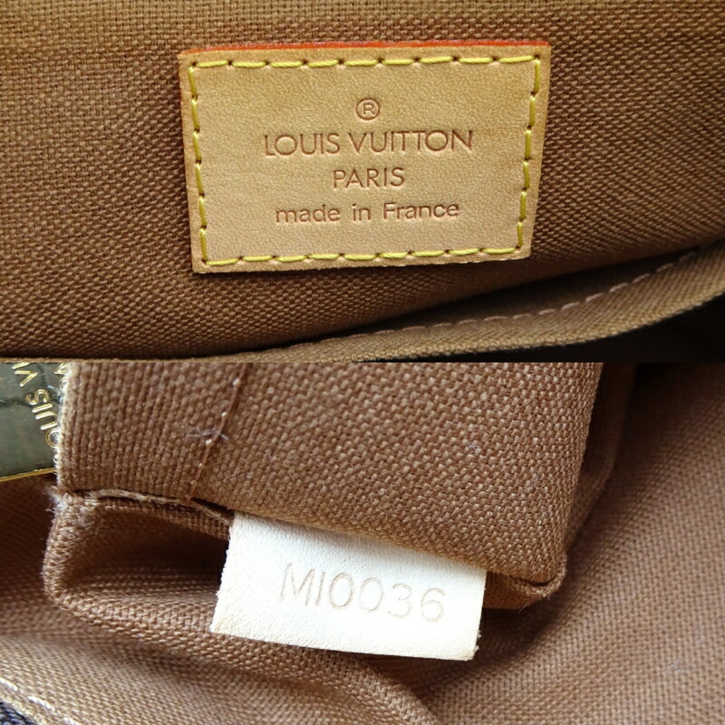 Louis Vuitton Brown Monogram Shoulder Bag