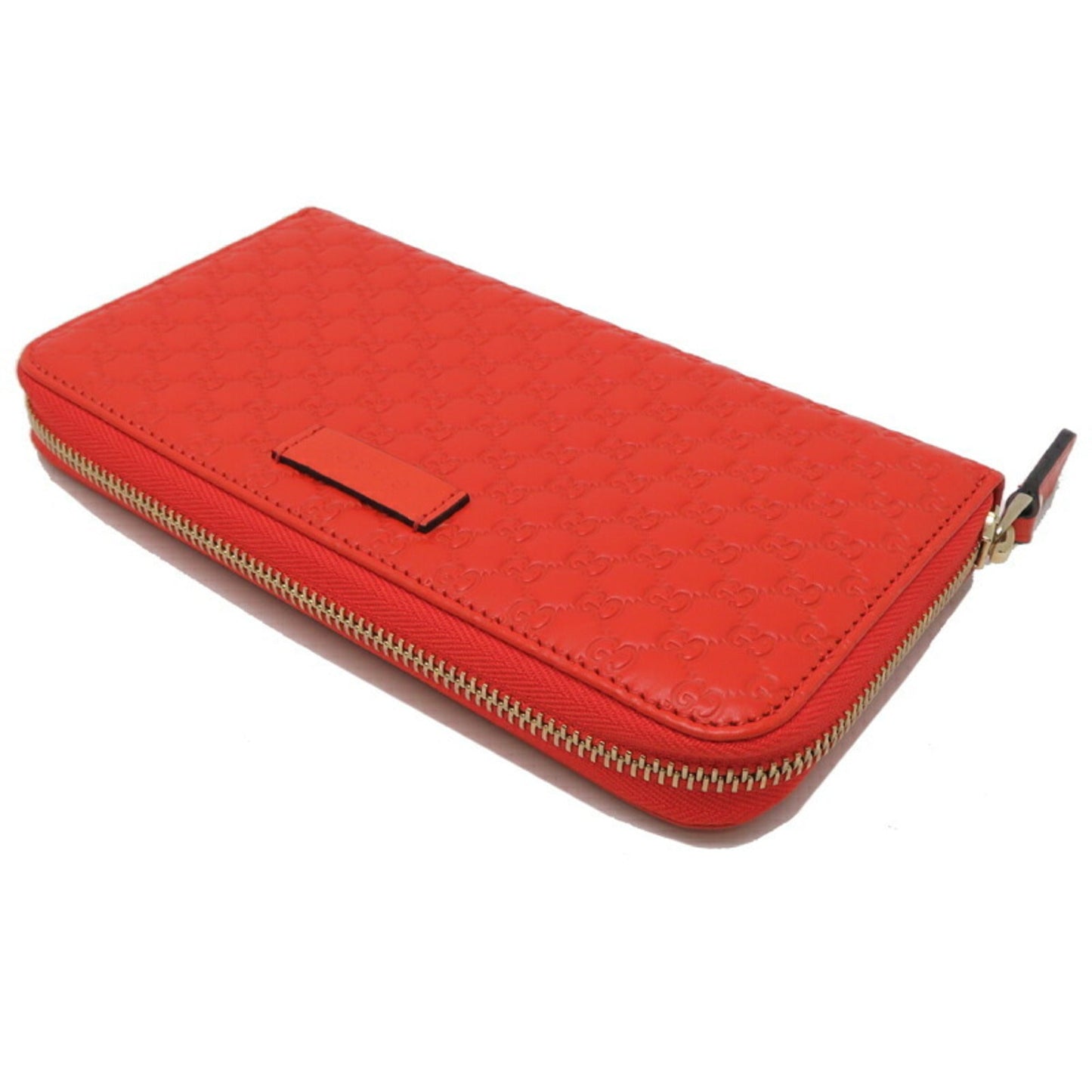 Gucci Orange Leather Wallet (Bi-Fold)